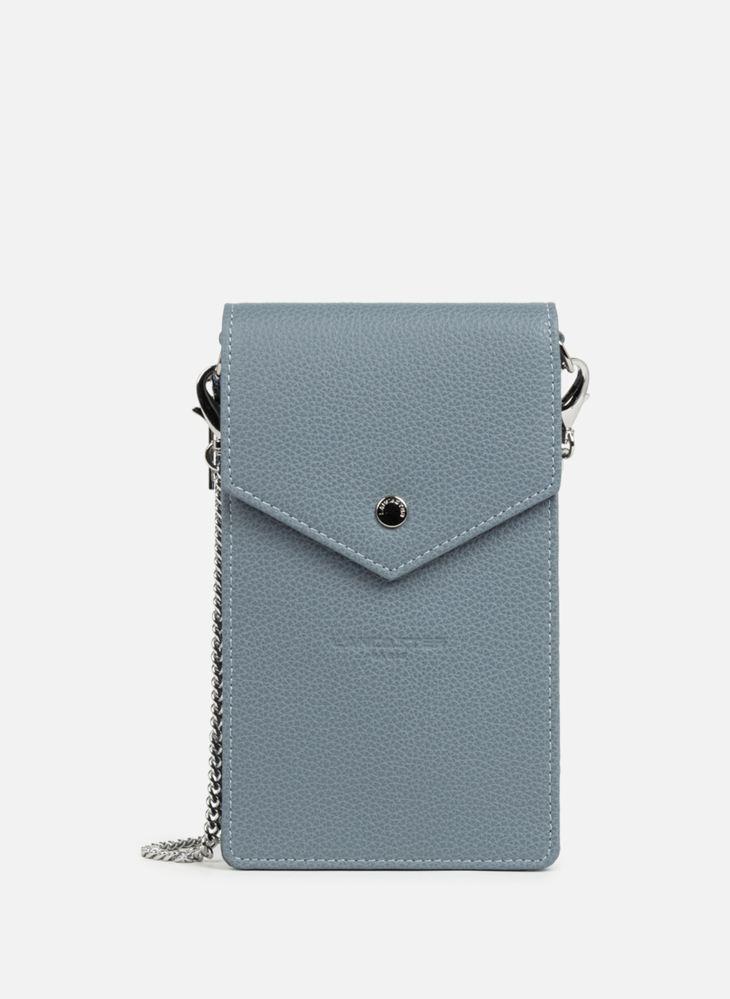 LANCASTER Pochette smartphone - foulonné pm Bleu