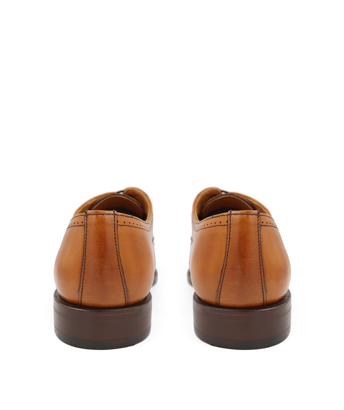 Richelieu cuir diplomat FINSBURY Marron