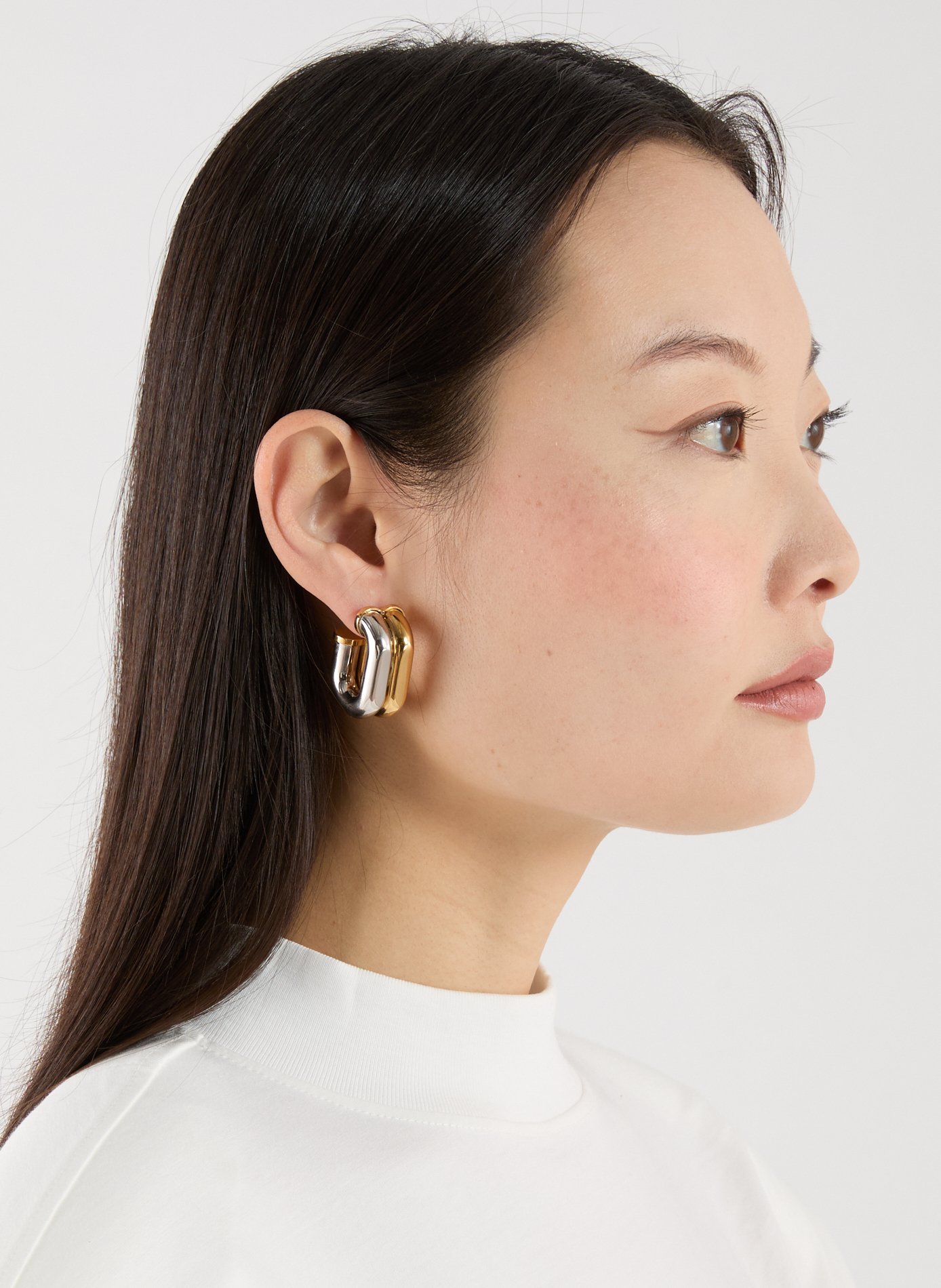 Brass clip-on Earrings RABANNE Multicolour