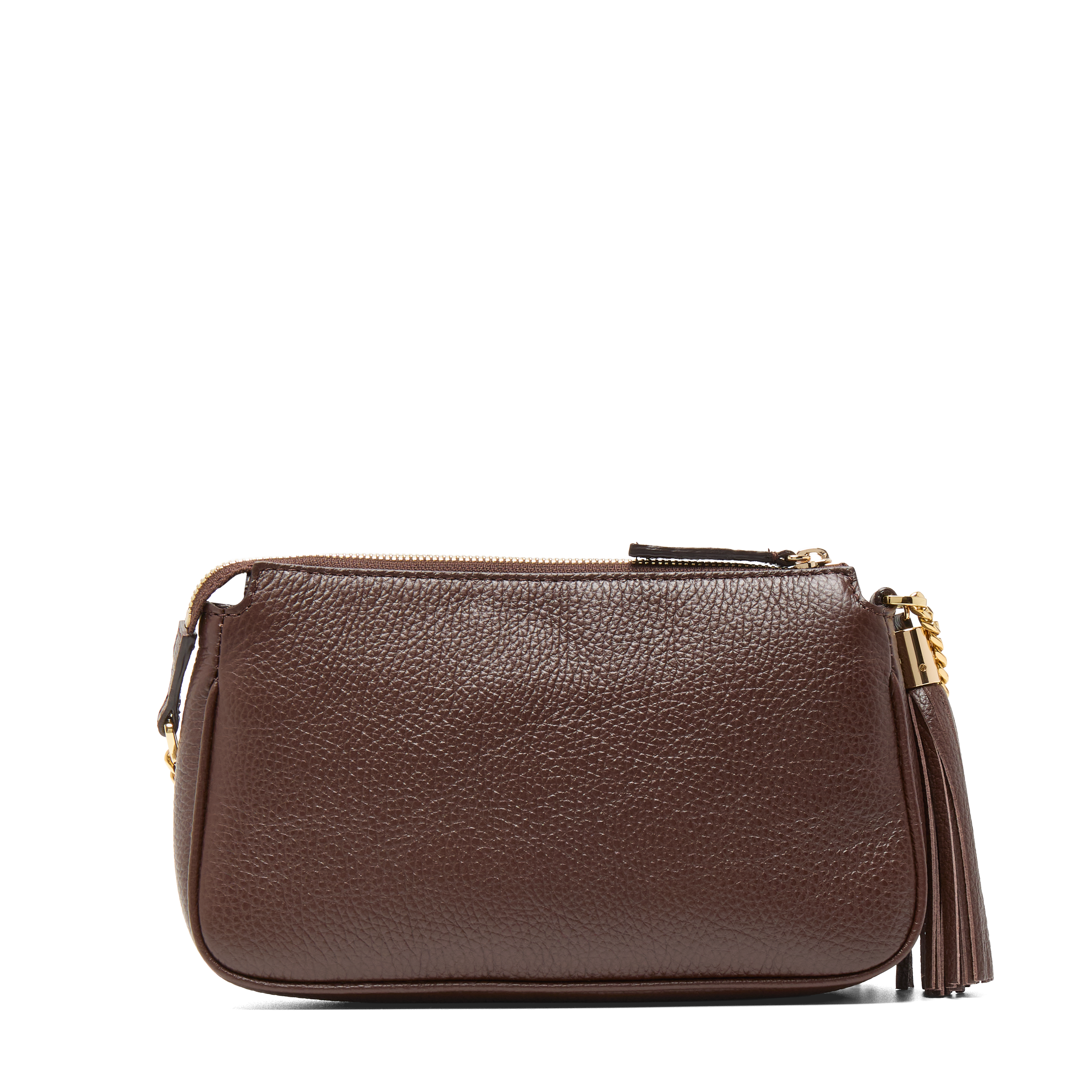 Pochette chaine premier flirt de lancel en cuir LANCEL Marron
