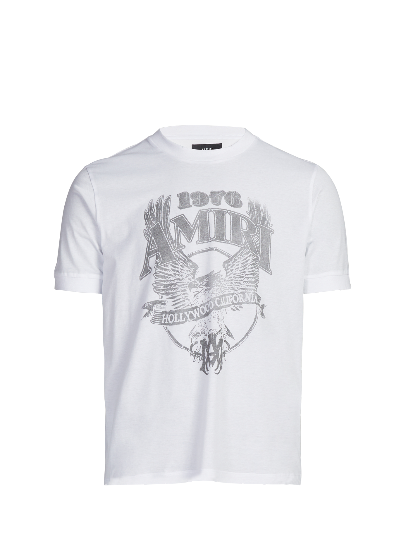 Cotton round-neck T-shirt AMIRI White