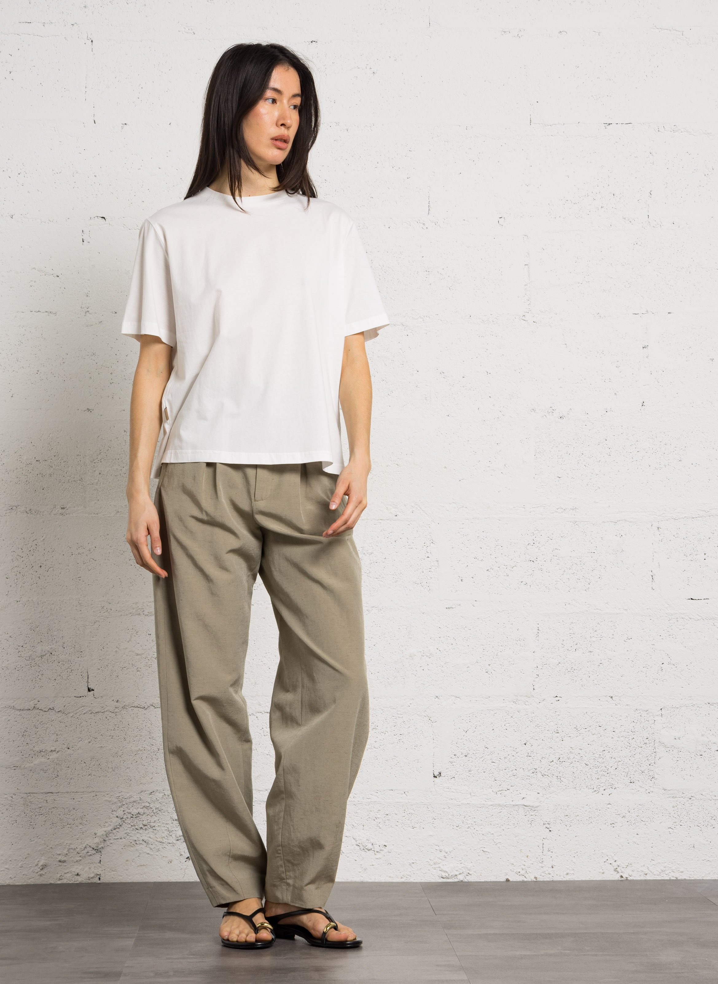 Pantalon large baptiste SOEUR Vert