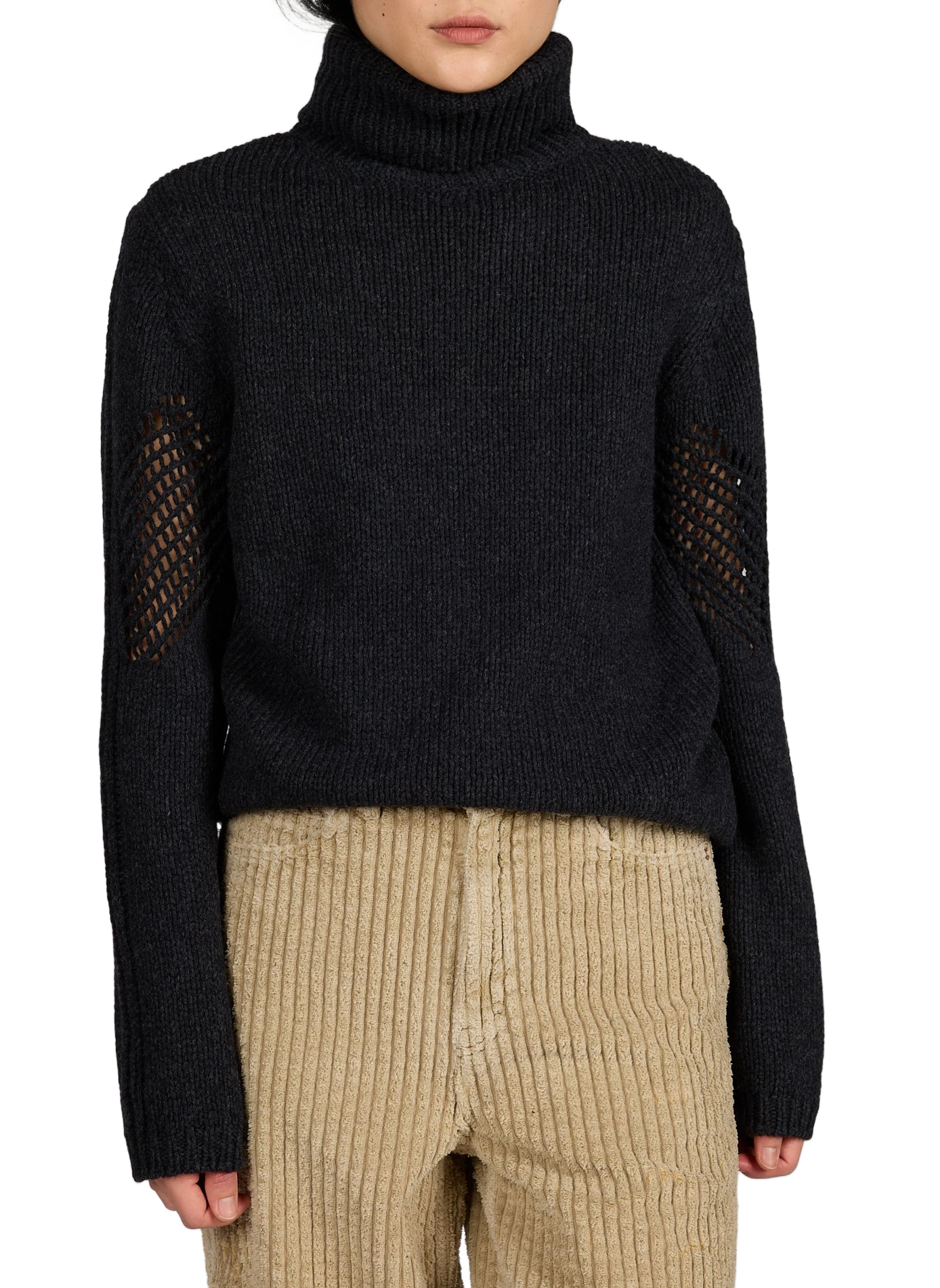 Merino wool round-neck jumper OUR LEGACY Black