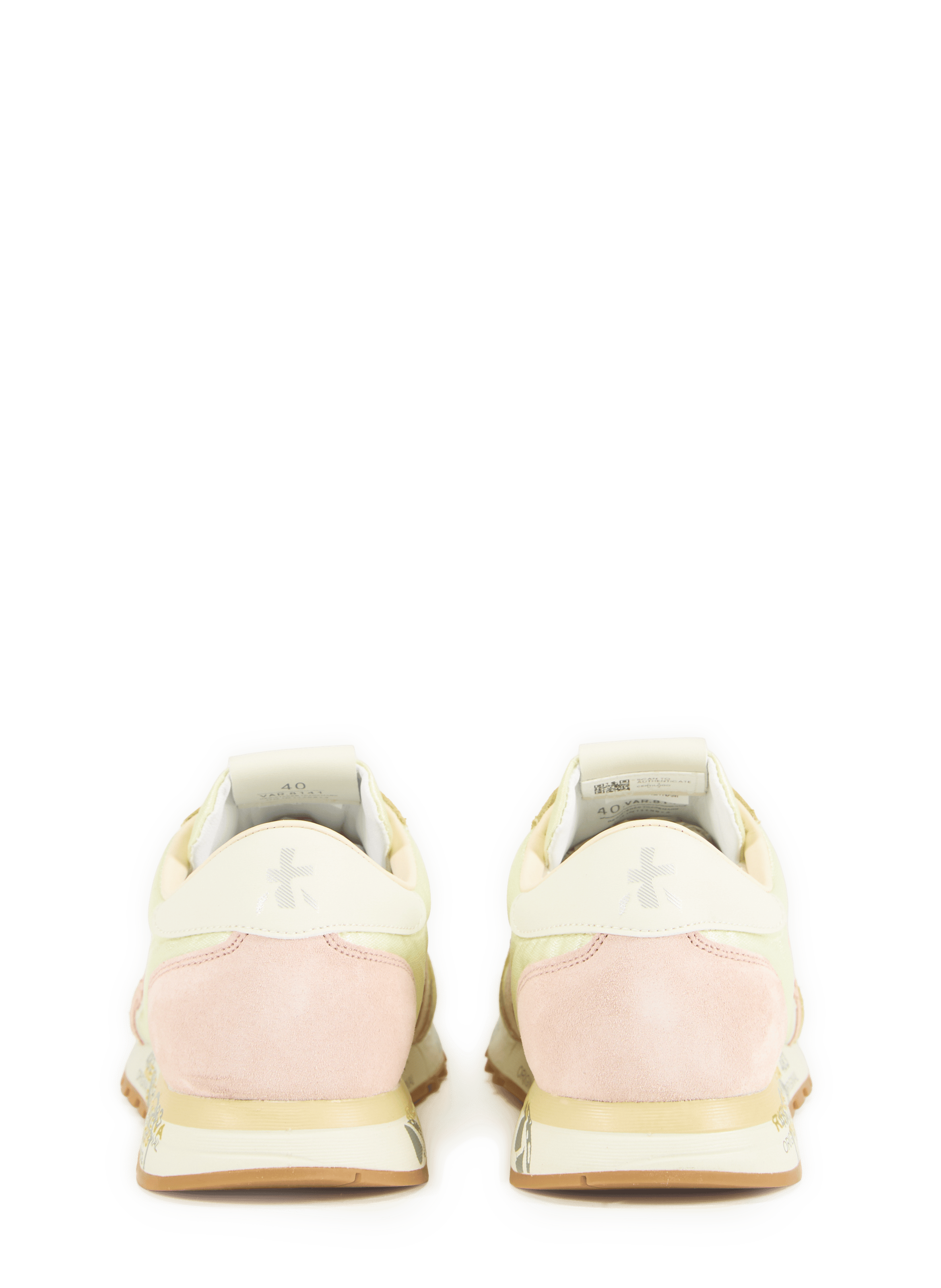 Baskets basses Lucyd à logo PREMIATA Jaune