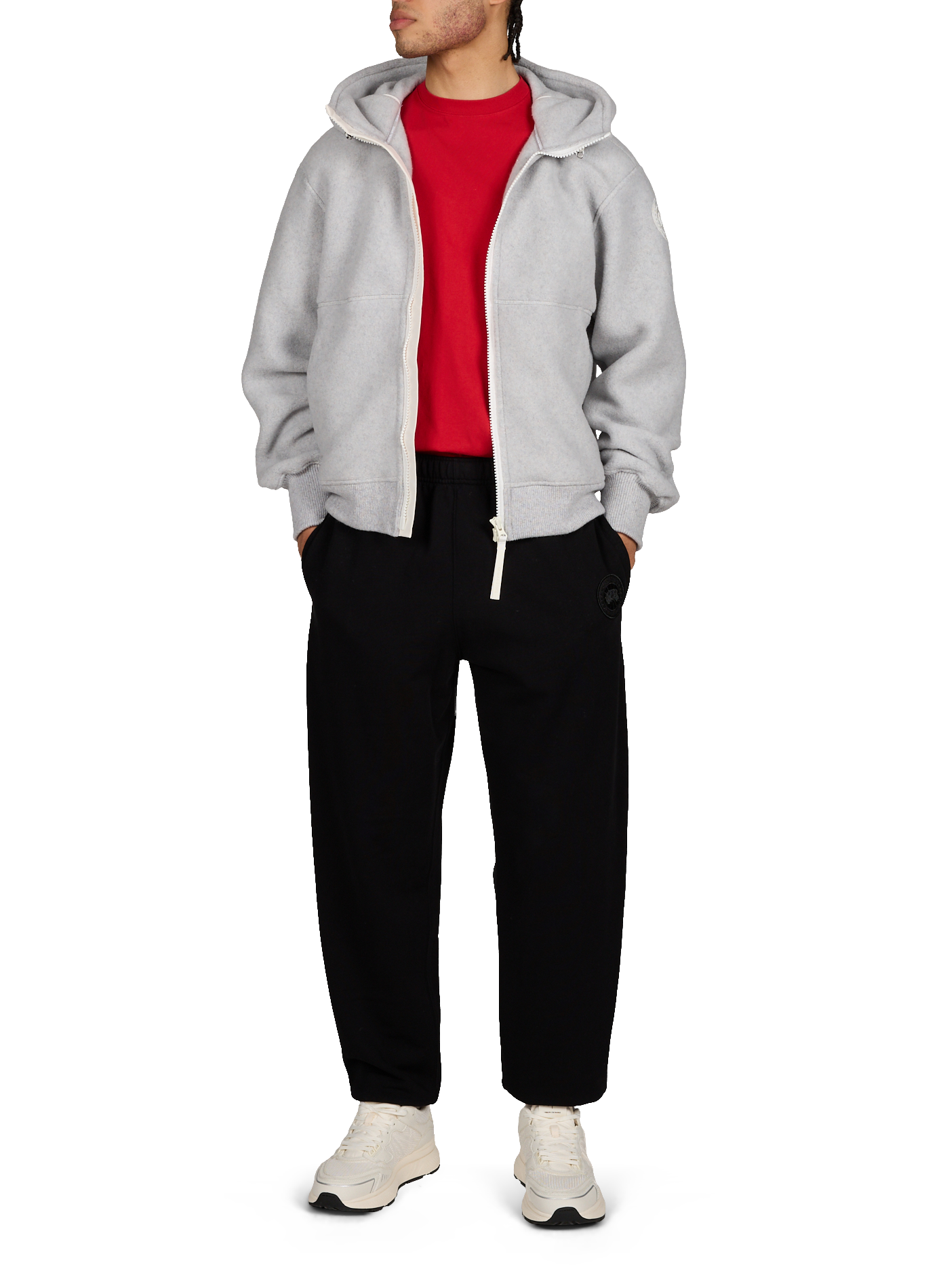 Veste polaire Chilliwack Black CANADA GOOSE Gris