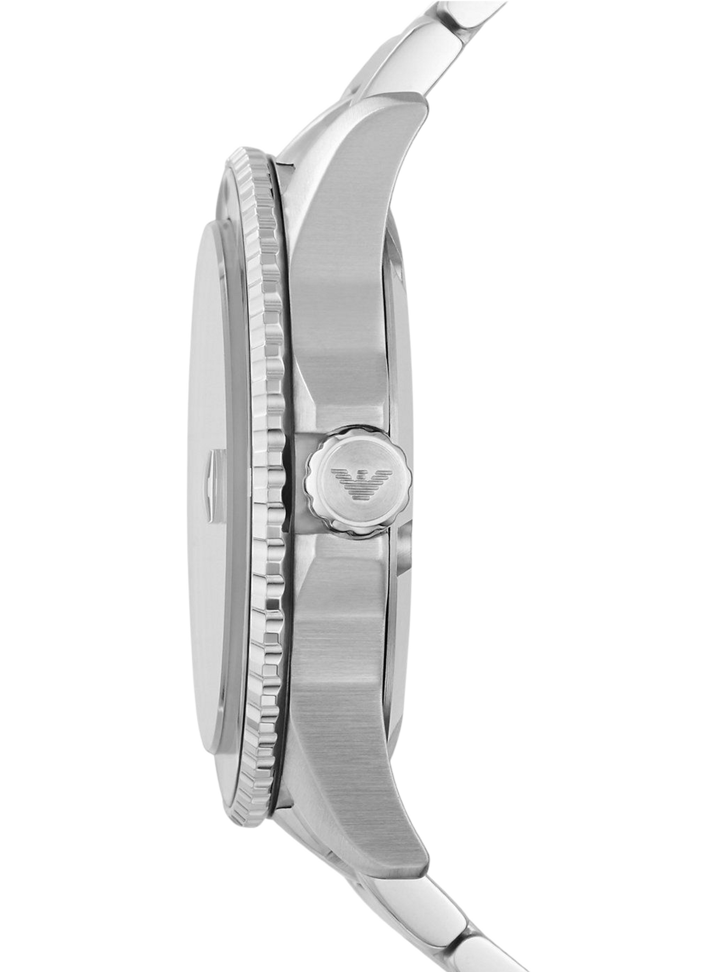 Montre quartz World Explorer en acier inoxydable ARMANI MONTRES Vert