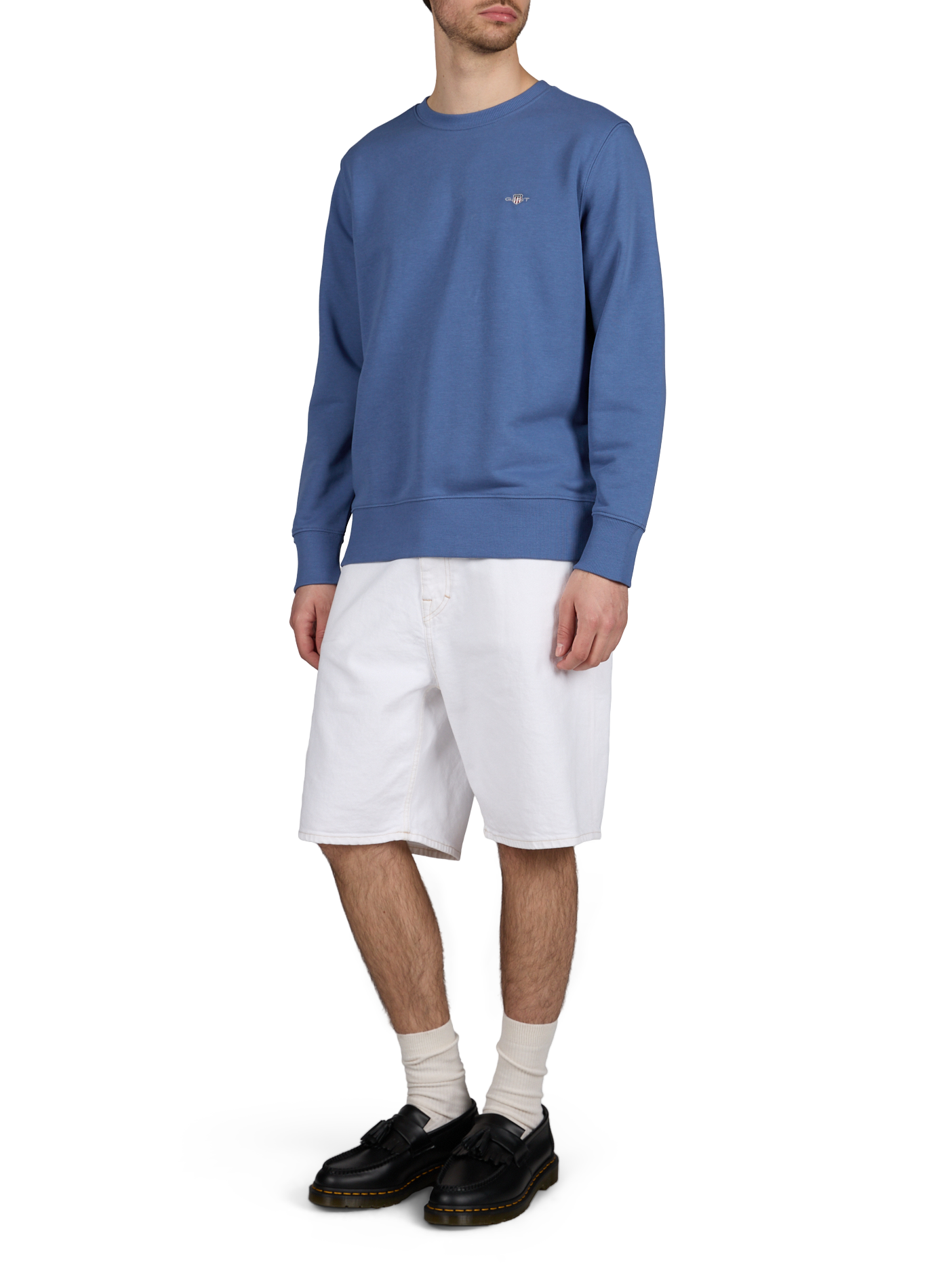 Cotton sweatshirt GANT Blue