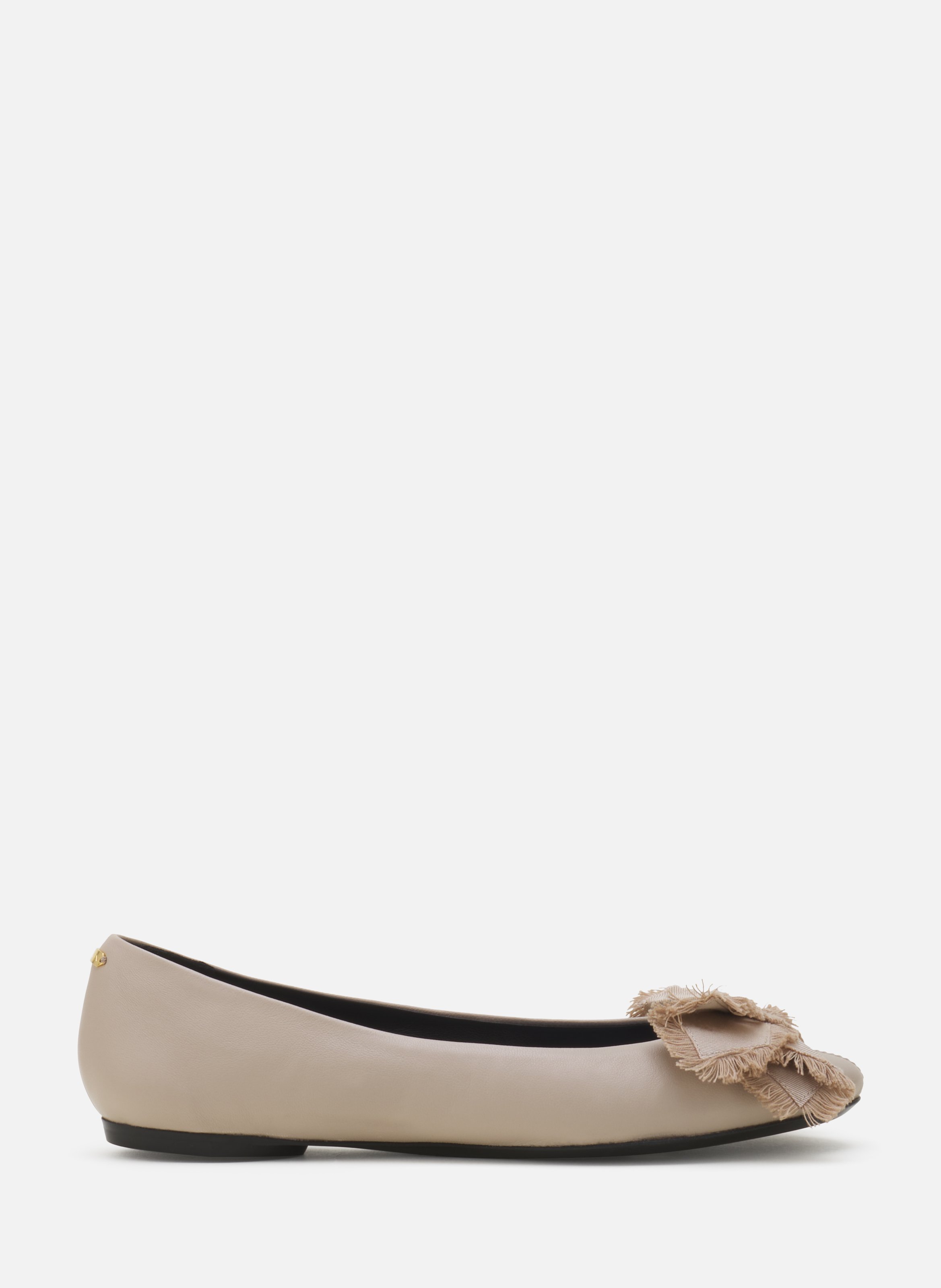 La ballerine noeud LANVIN Beige