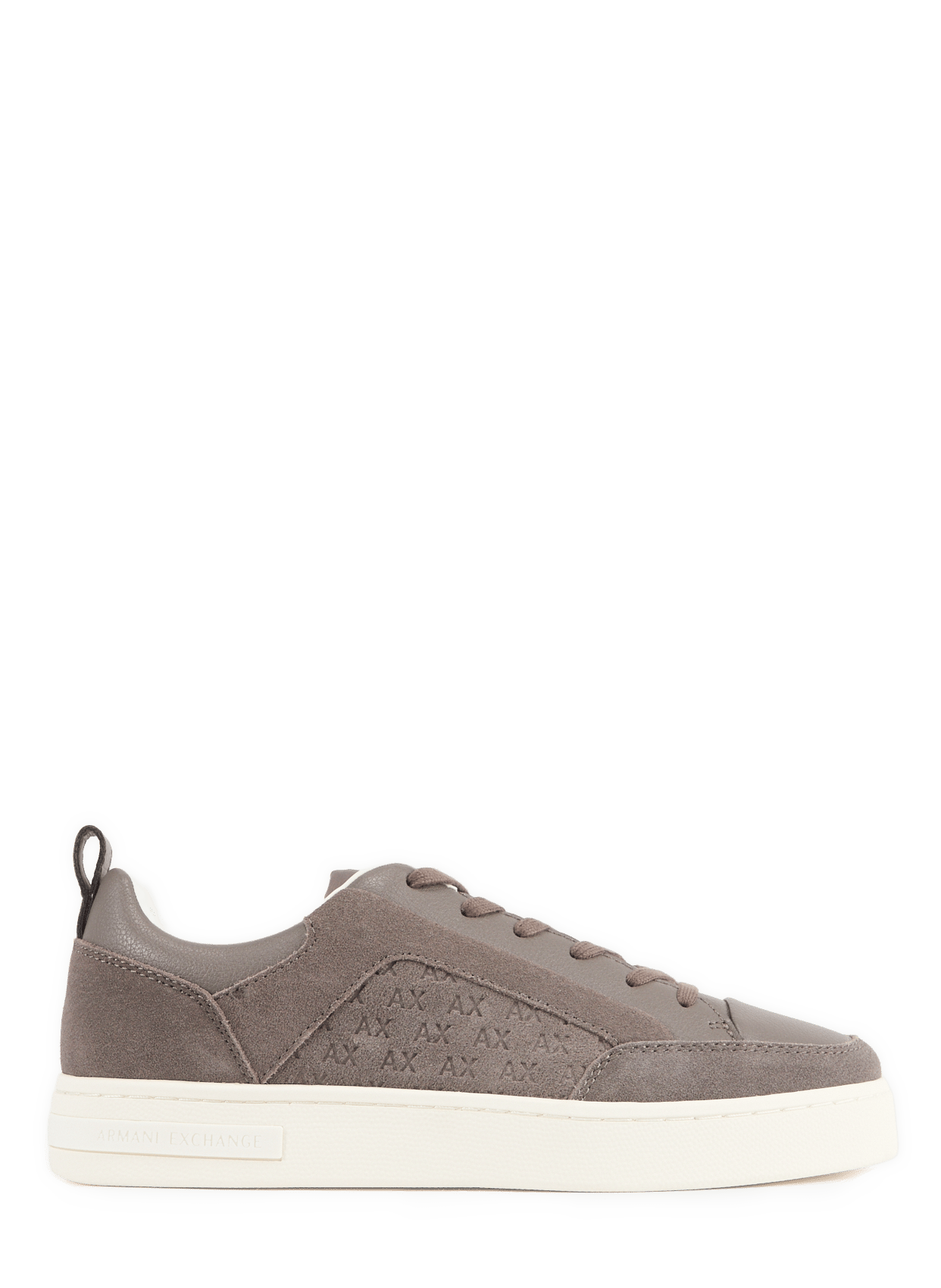 Leather sneakers ARMANI EXCHANGE Beige