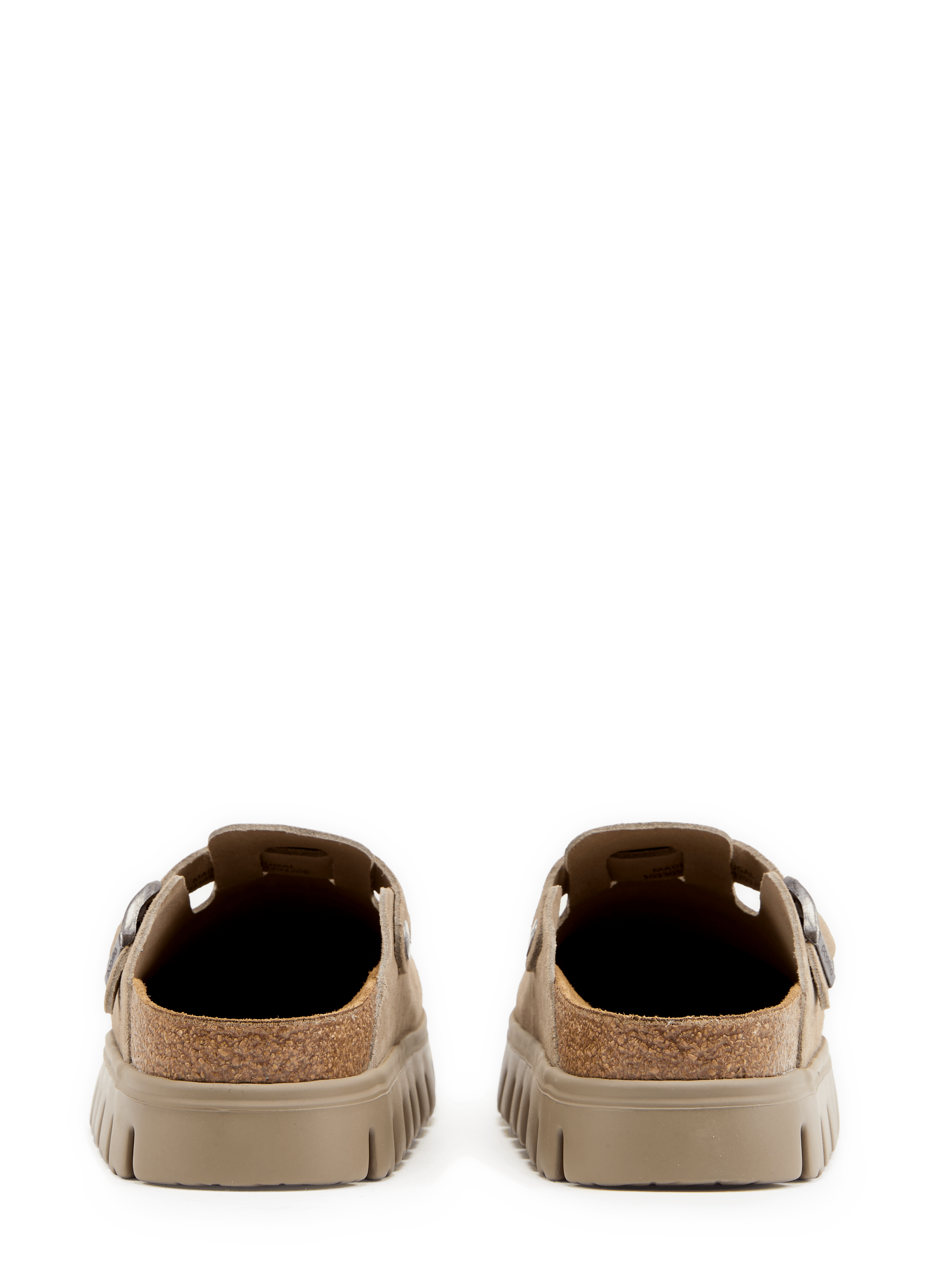 Boston Leder Mules BIRKENSTOCK Beige