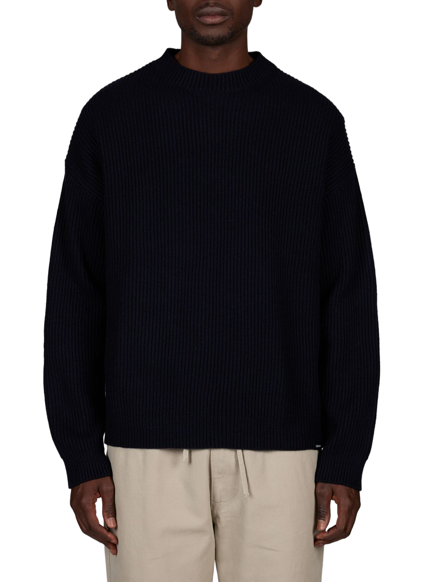 Straight wool jumper BELLEROSE Blue