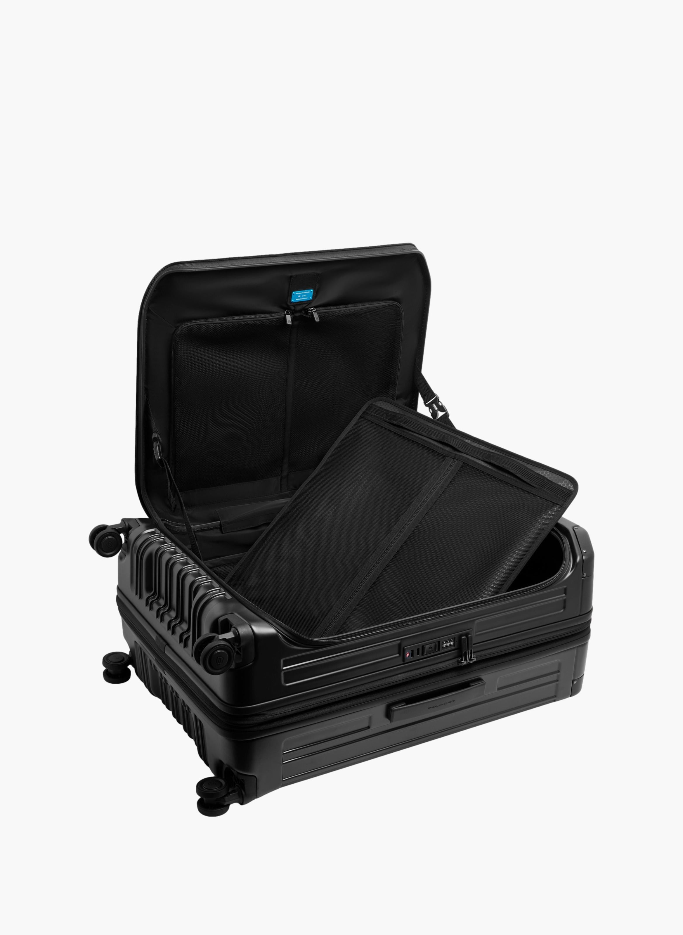 Grande valise à 4 roues extensible PIQUADRO Noir