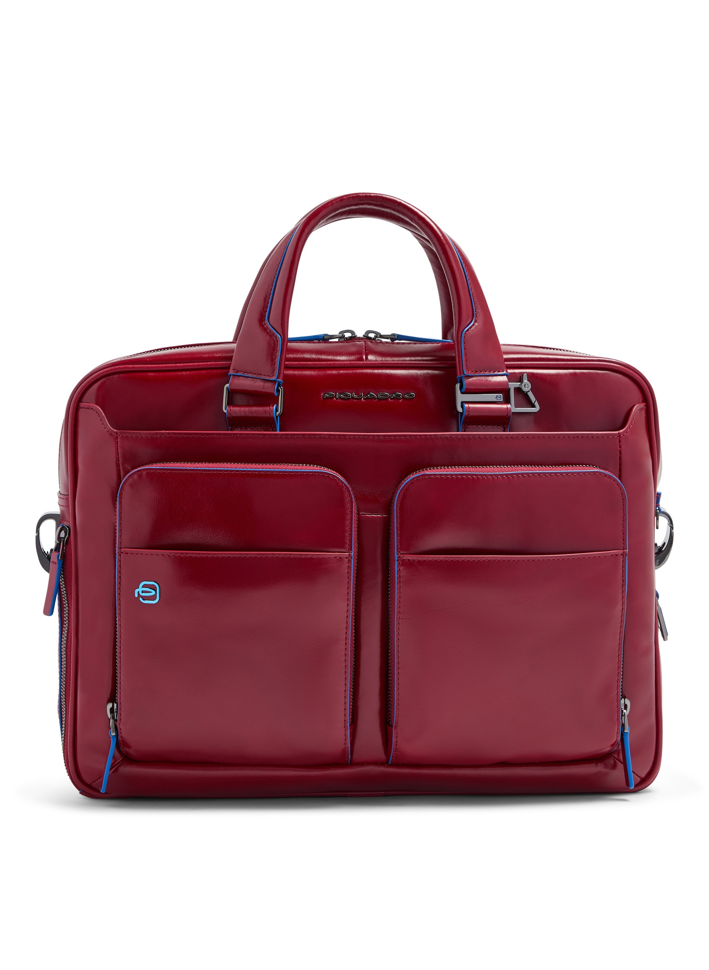 Sac d'ordinateur 15" personnalisable PIQUADRO Rouge