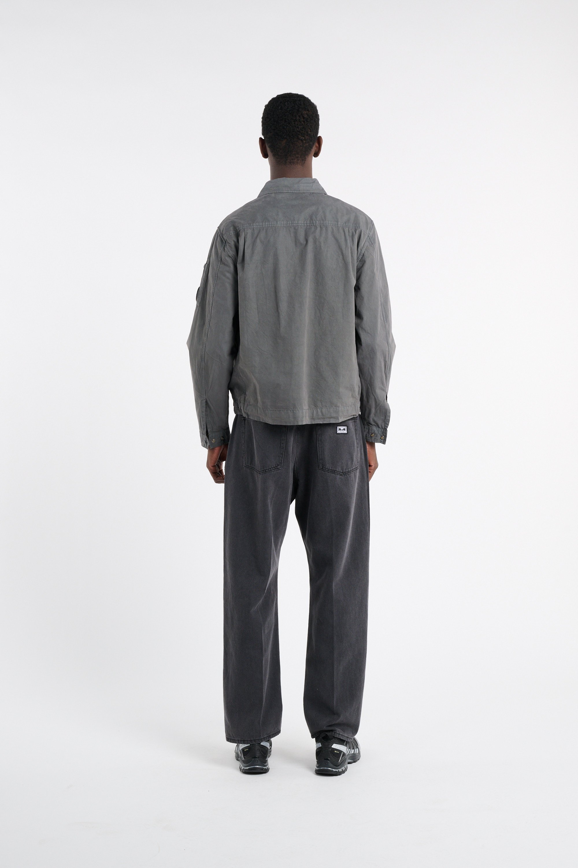 Veste overshirt in micro-reps CP COMPANY Kaki