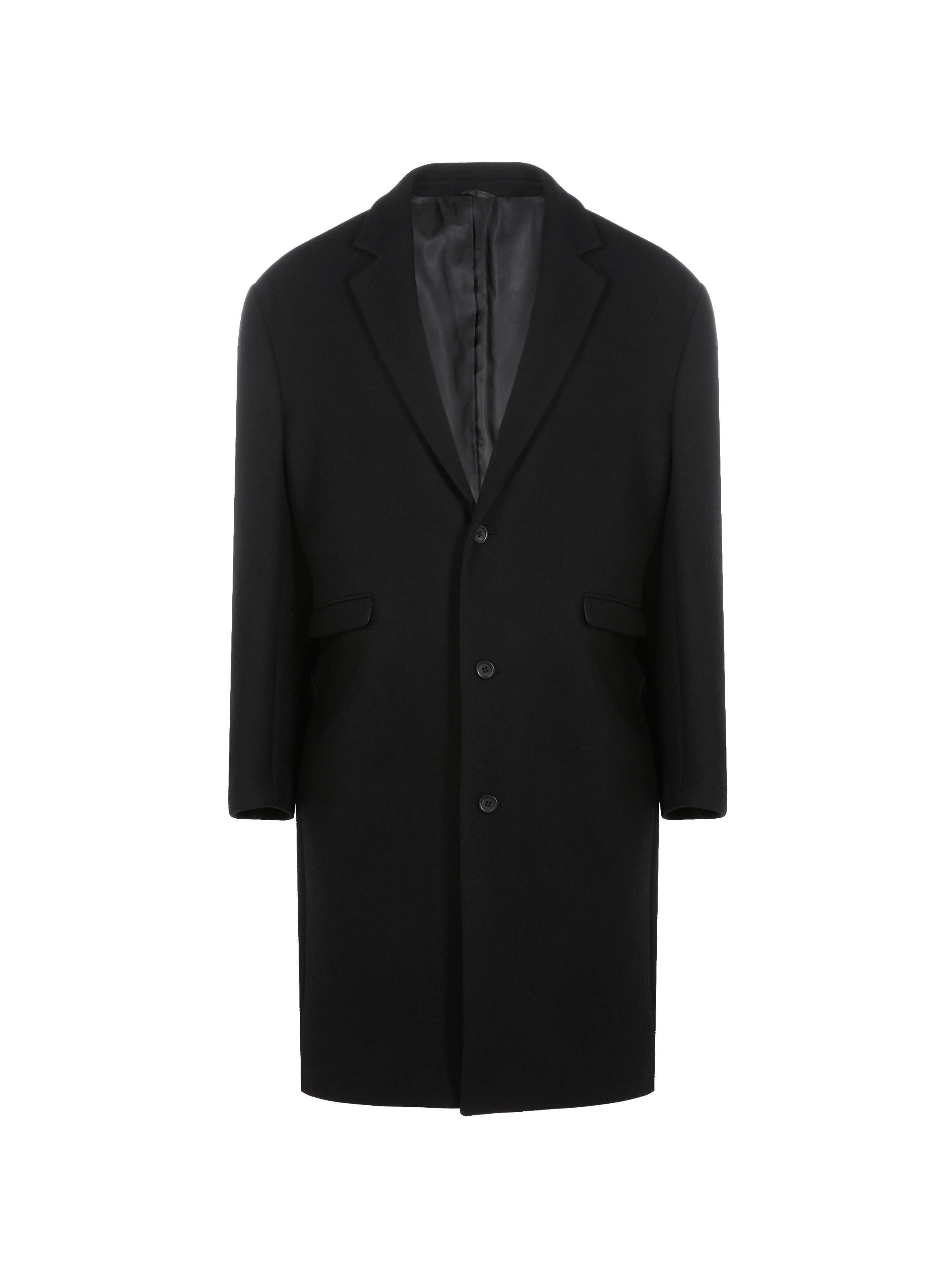 Manteau en laine et cachemire