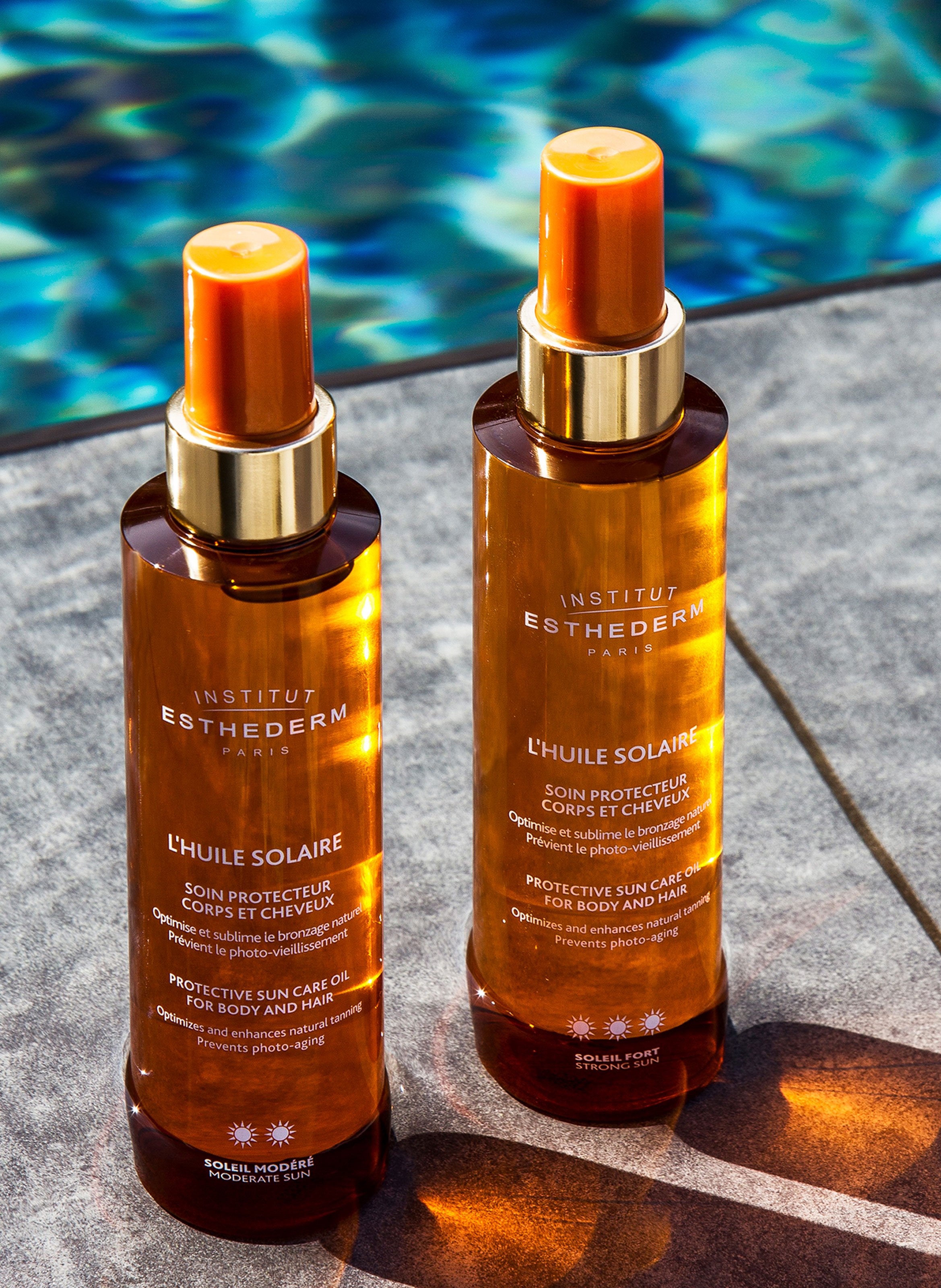 Strong Sun Sunscreen Oil INSTITUT ESTHEDERM No color