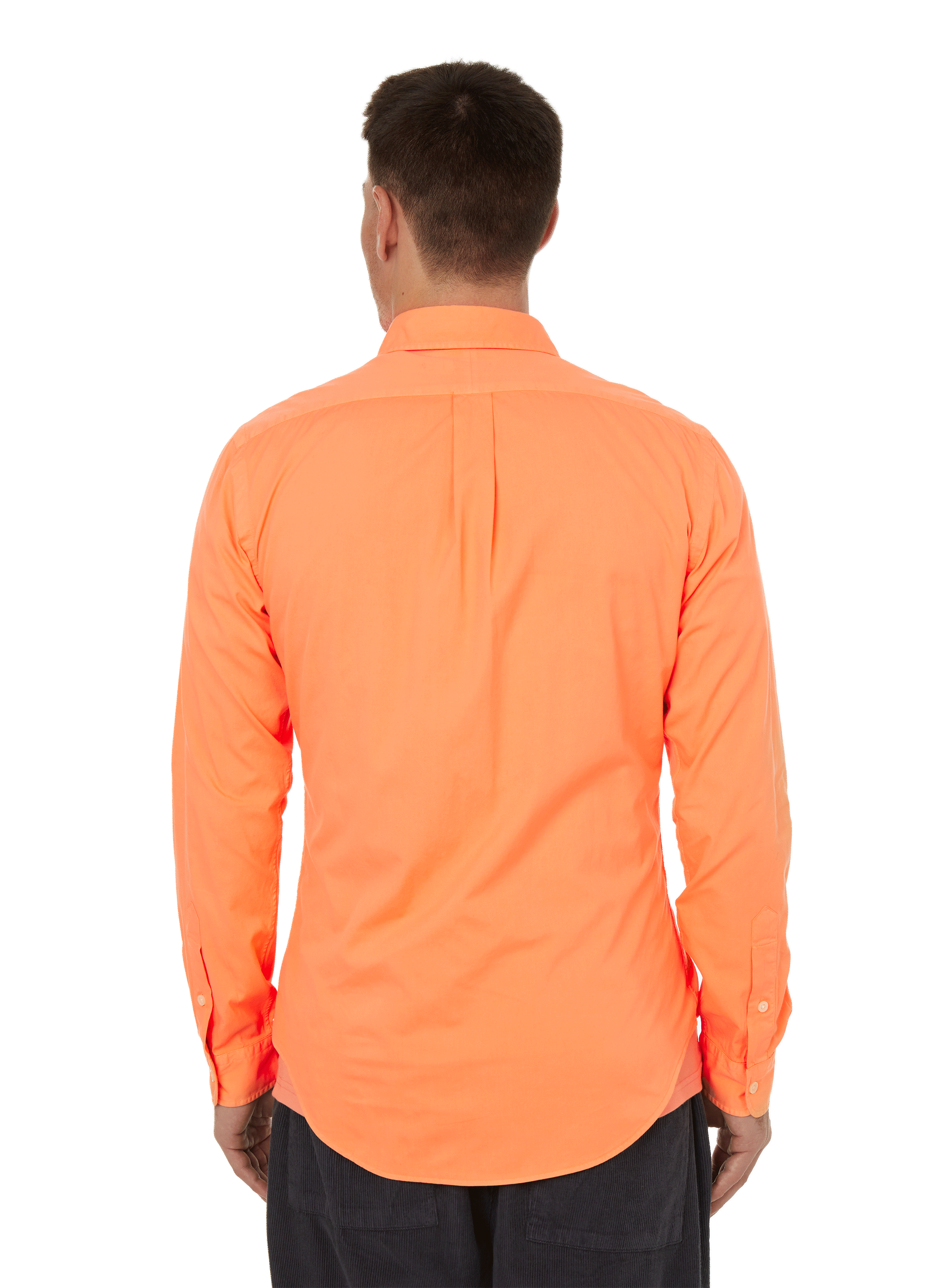 Slim-fit cotton shirt  POLO RALPH LAUREN Orange