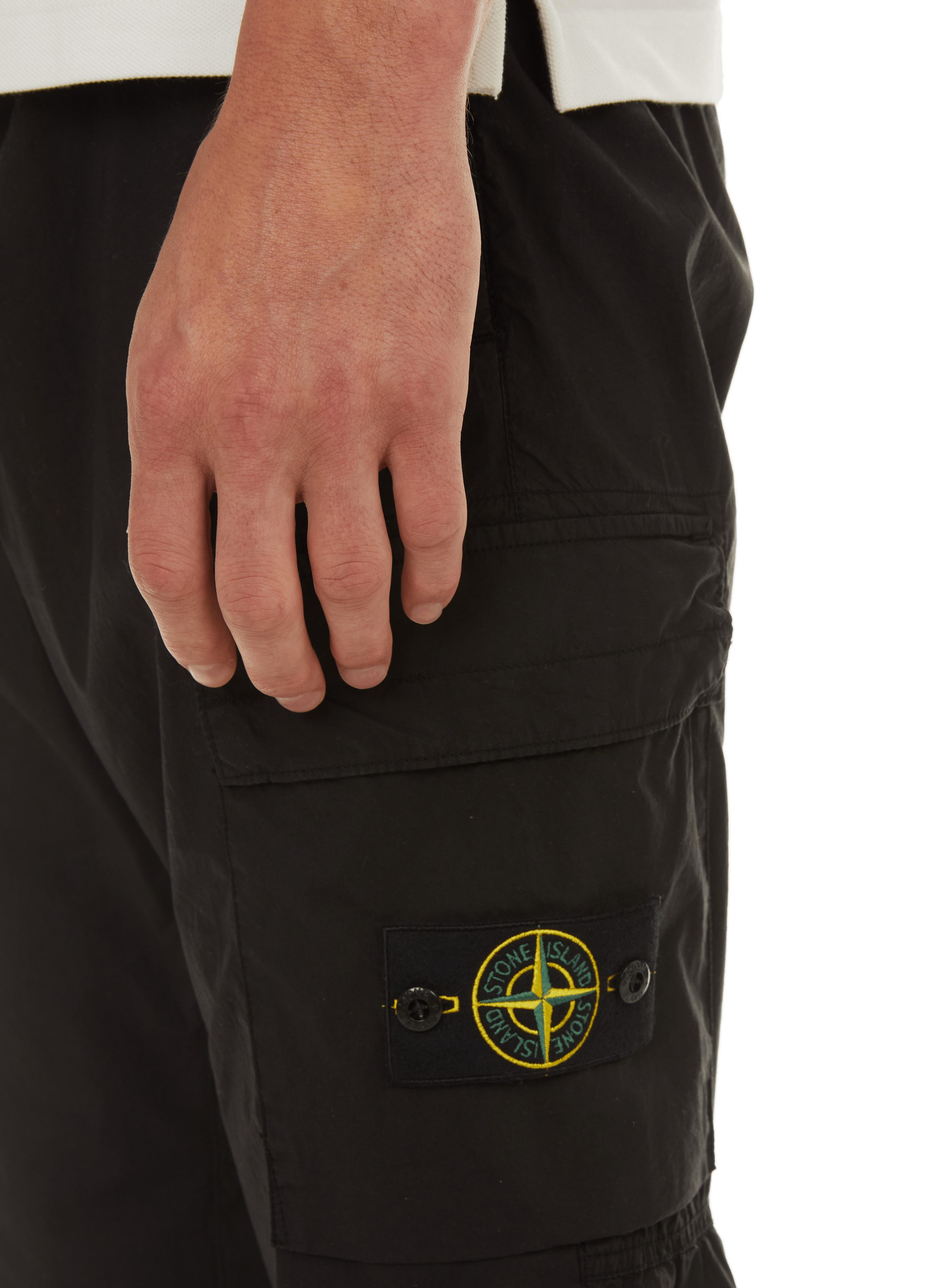 Cargo pants STONE ISLAND Black