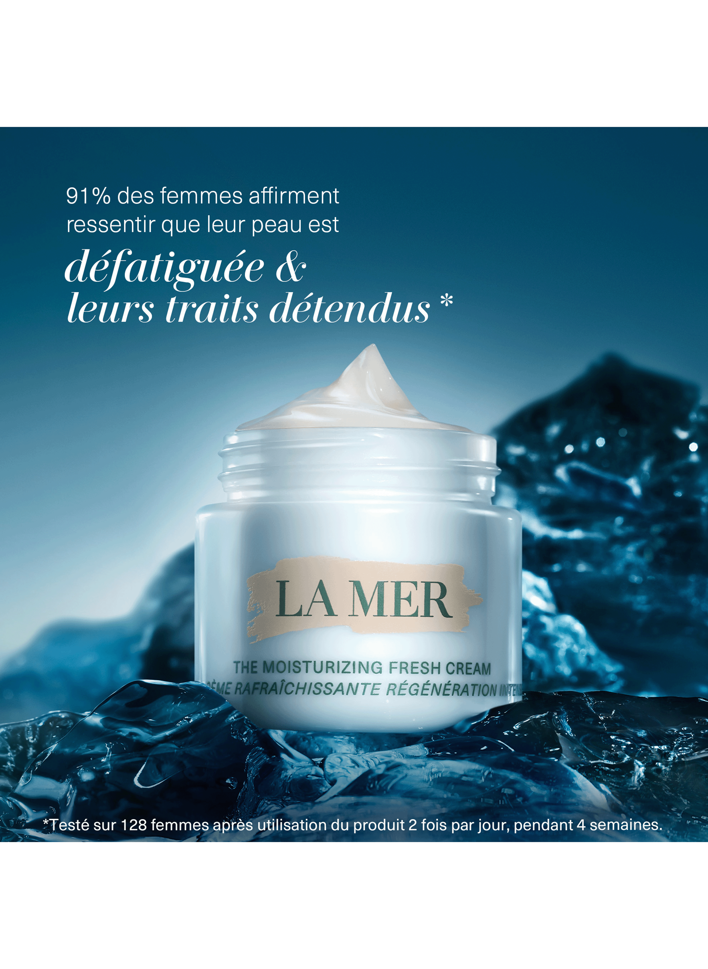 La Crème Rafraîchissante Régénération Intense LA MER No color