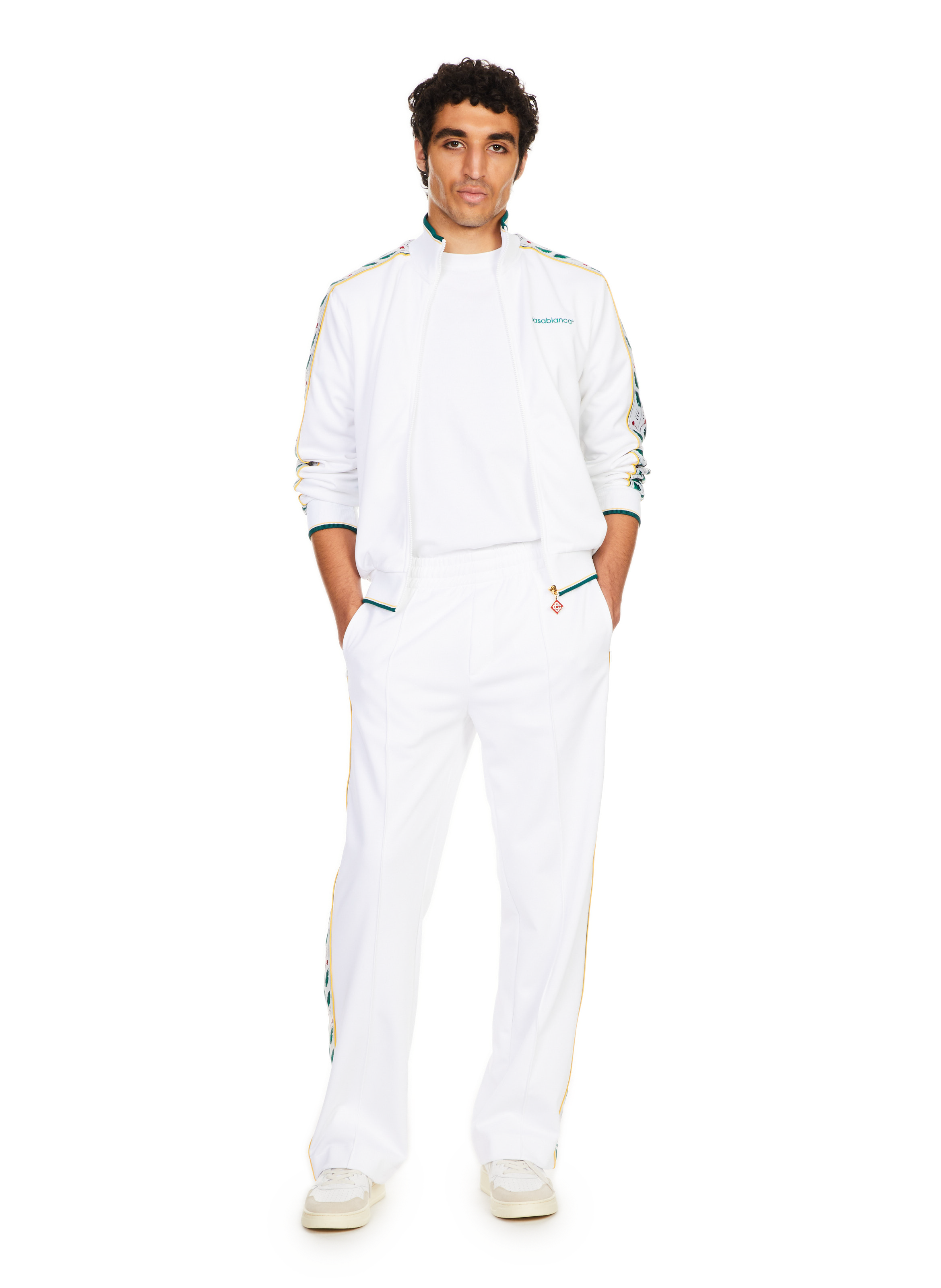 Straight-fit joggers   CASABLANCA PARIS White