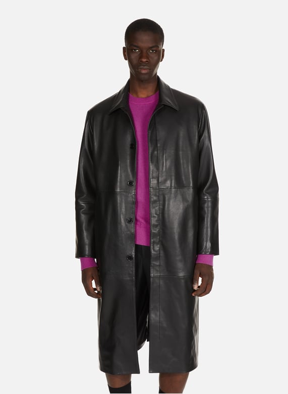 VESTE LONGUE EN CUIR SAISON 1865 pour HOMME Printemps