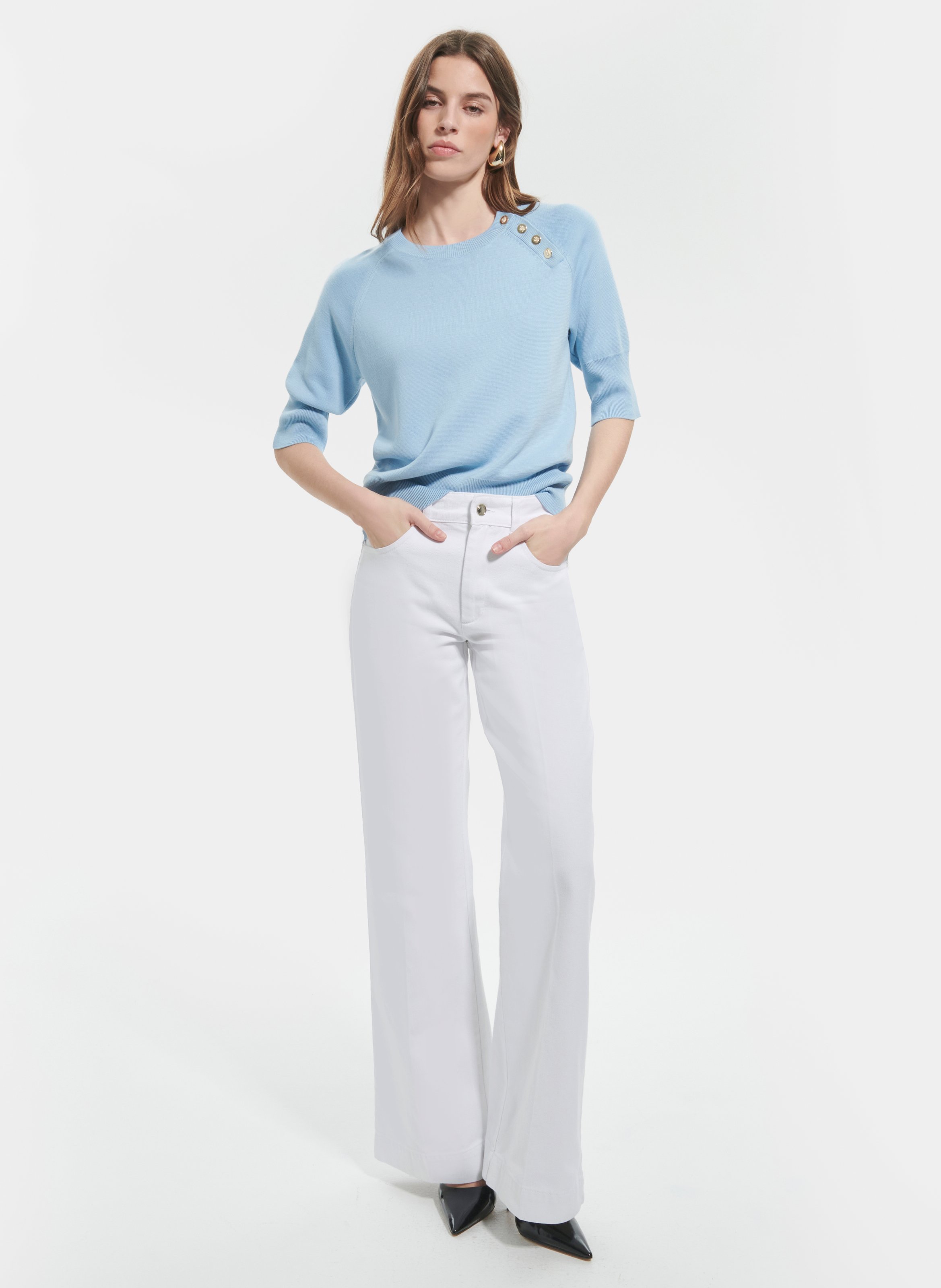 Pull  pauline ZAPA Bleu