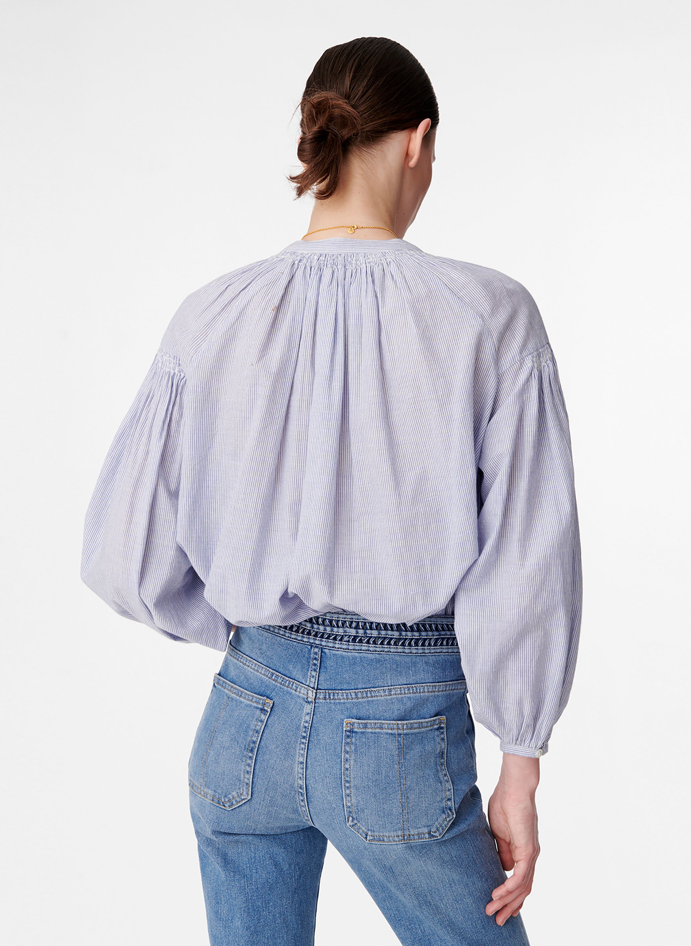 Blouse nipoa VANESSA BRUNO Bleu