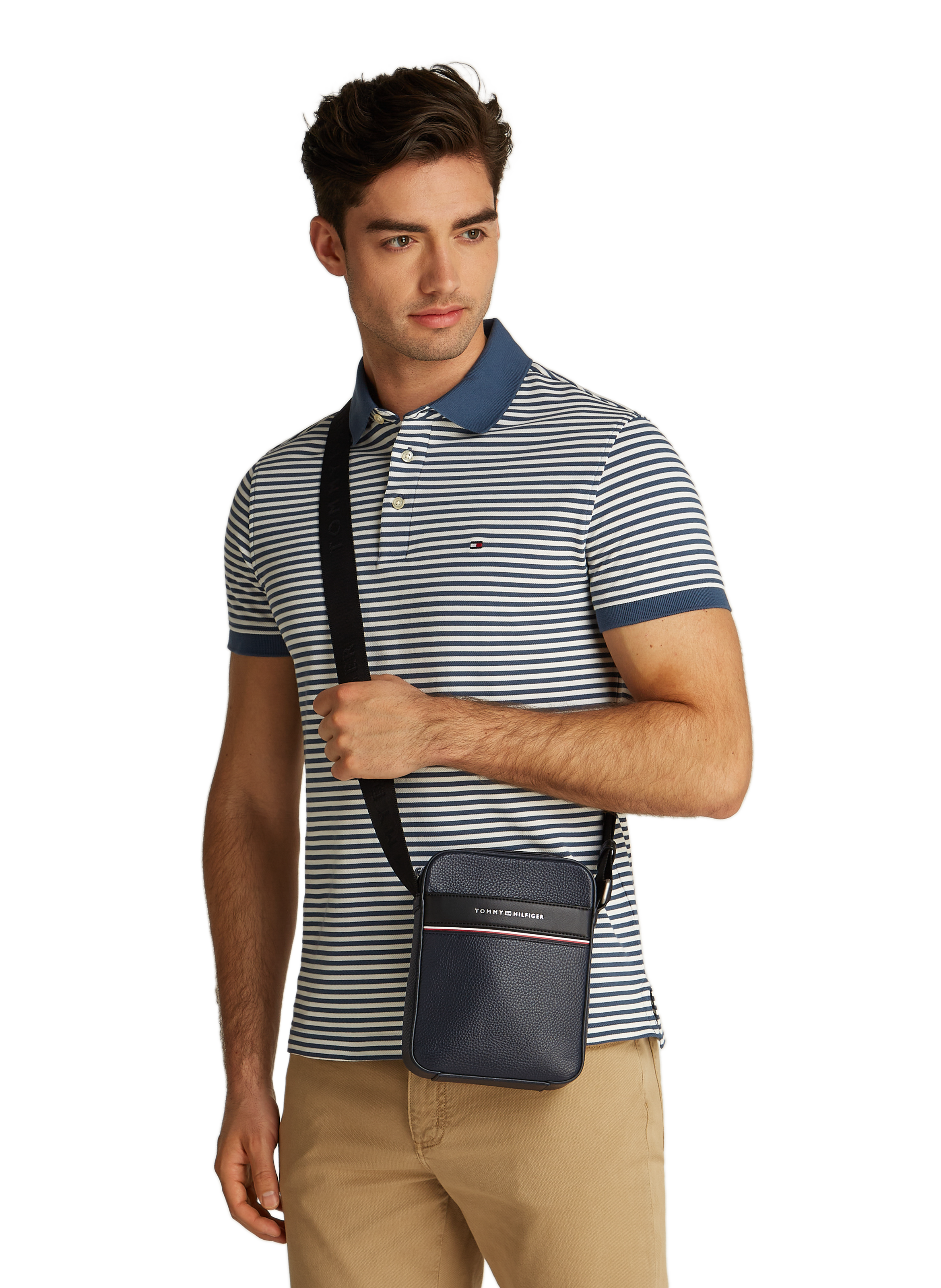 Sac à bandoulière reporter Corporate TH Business TOMMY HILFIGER Bleu