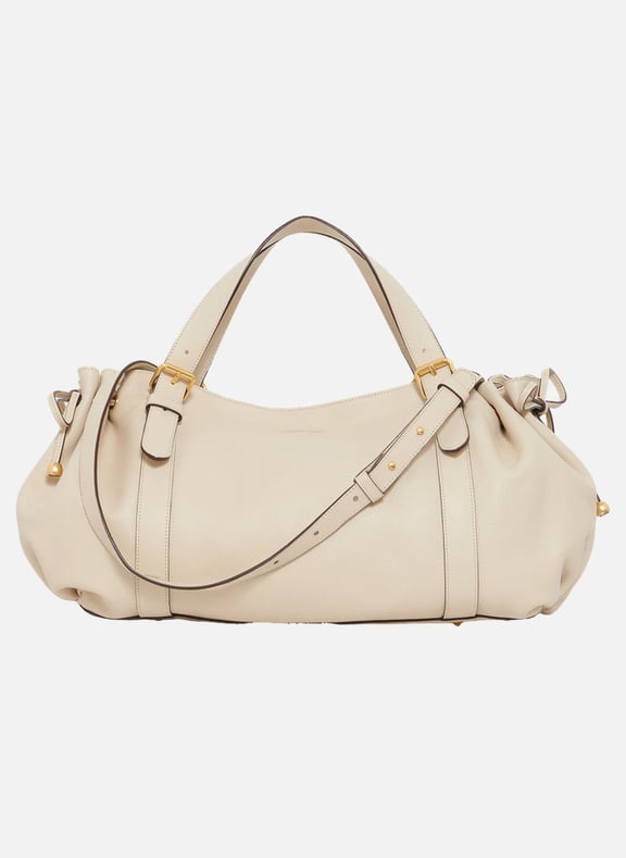 Sac à main en cuir - le 24h Beige by GERARD DAREL GERARD DAREL Sac à main en cuir - le 24h Beige