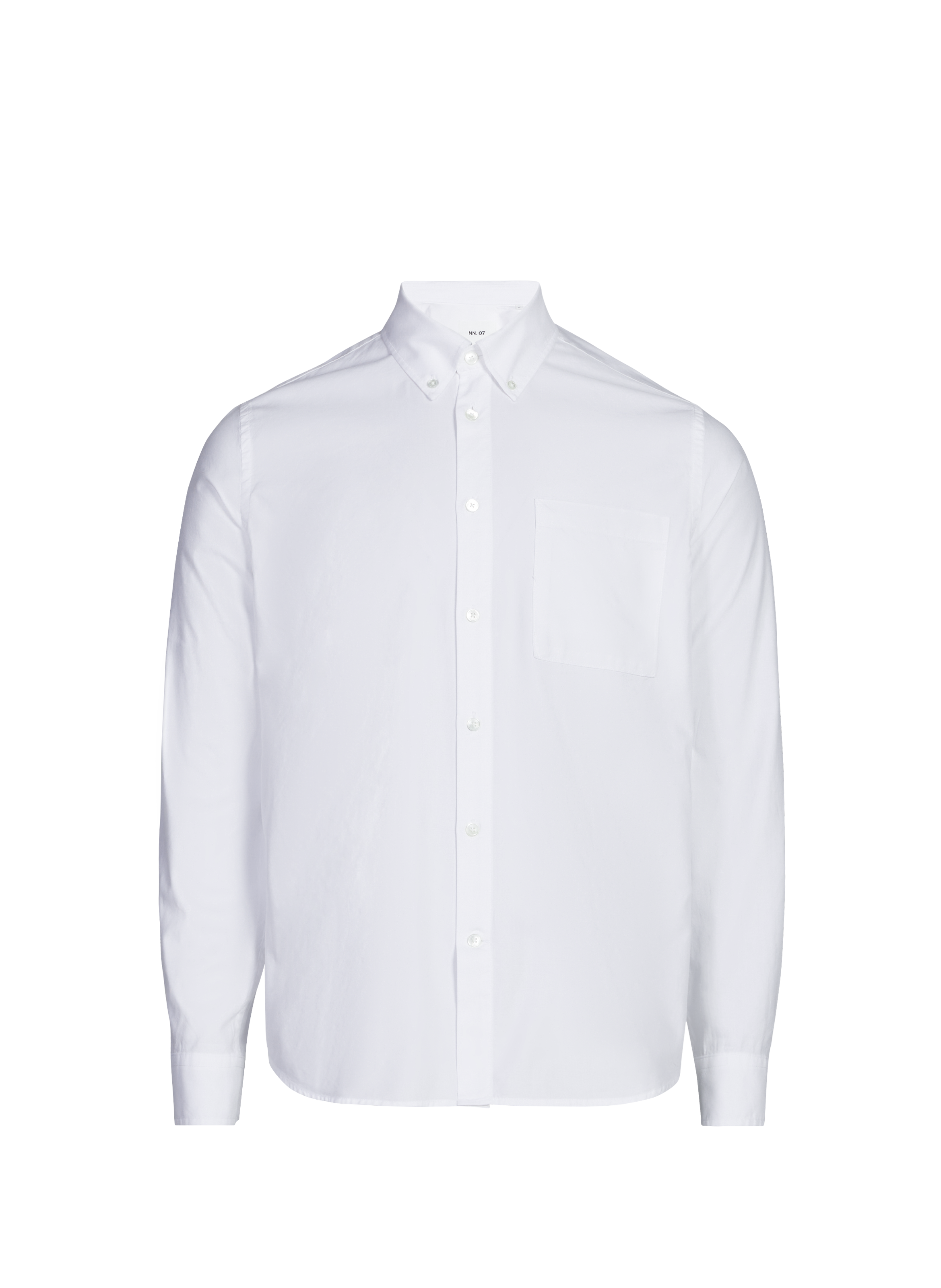 Cotton blend shirt NN.07 Blue