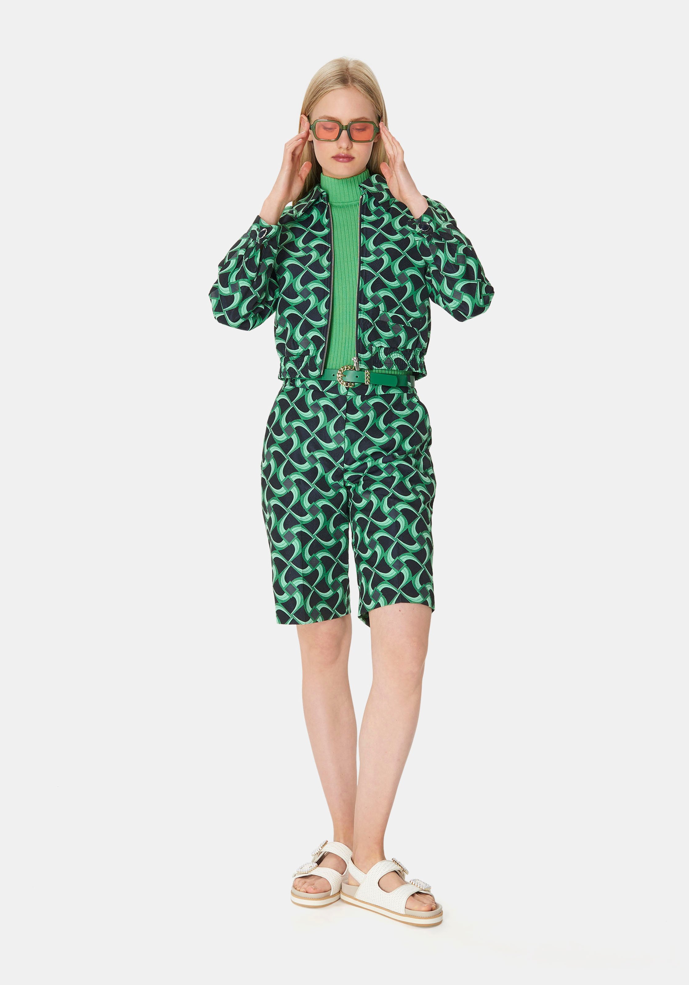 Short samuel TARA JARMON Vert