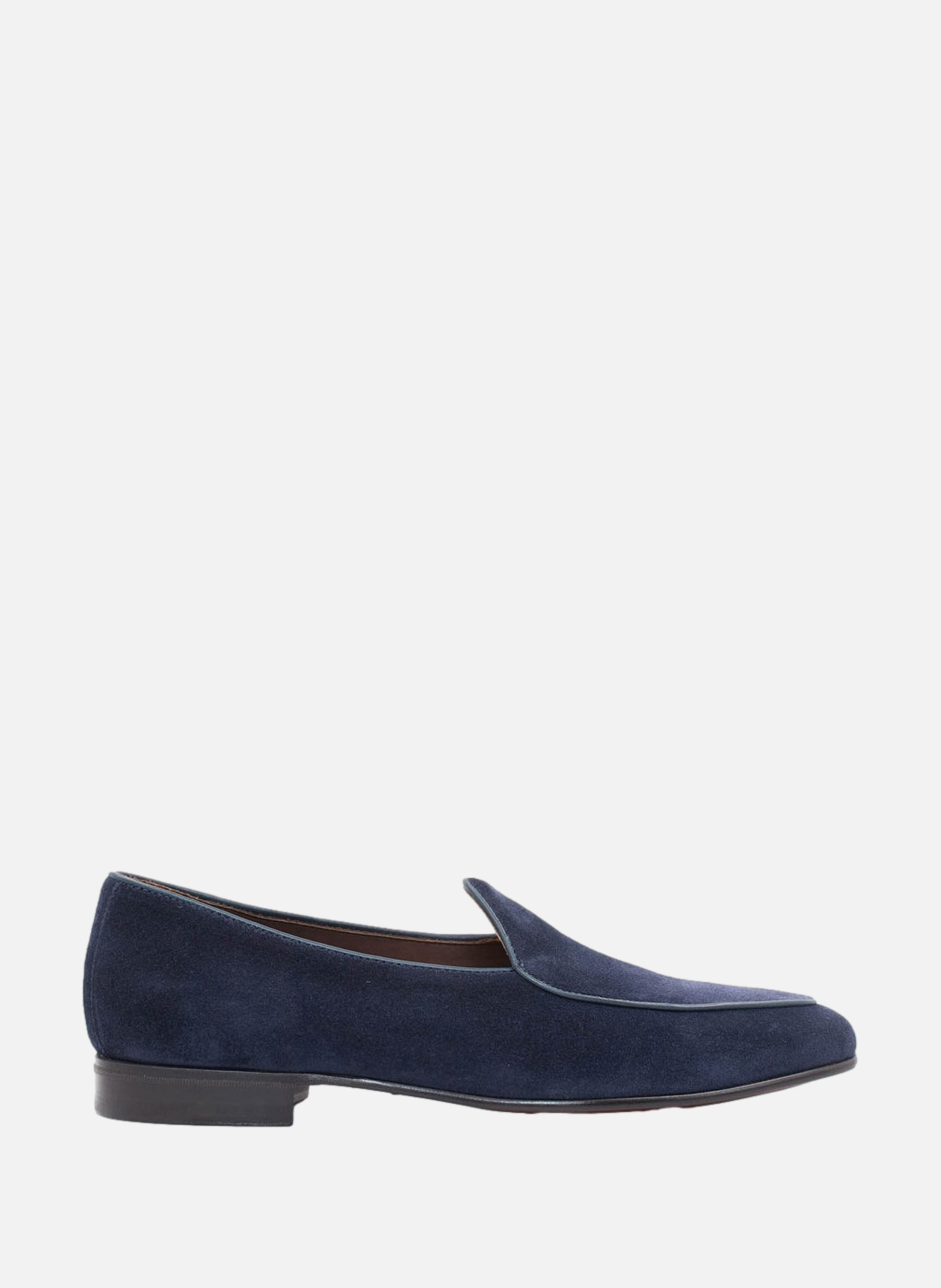 Mocassin daim douglas FINSBURY Bleu
