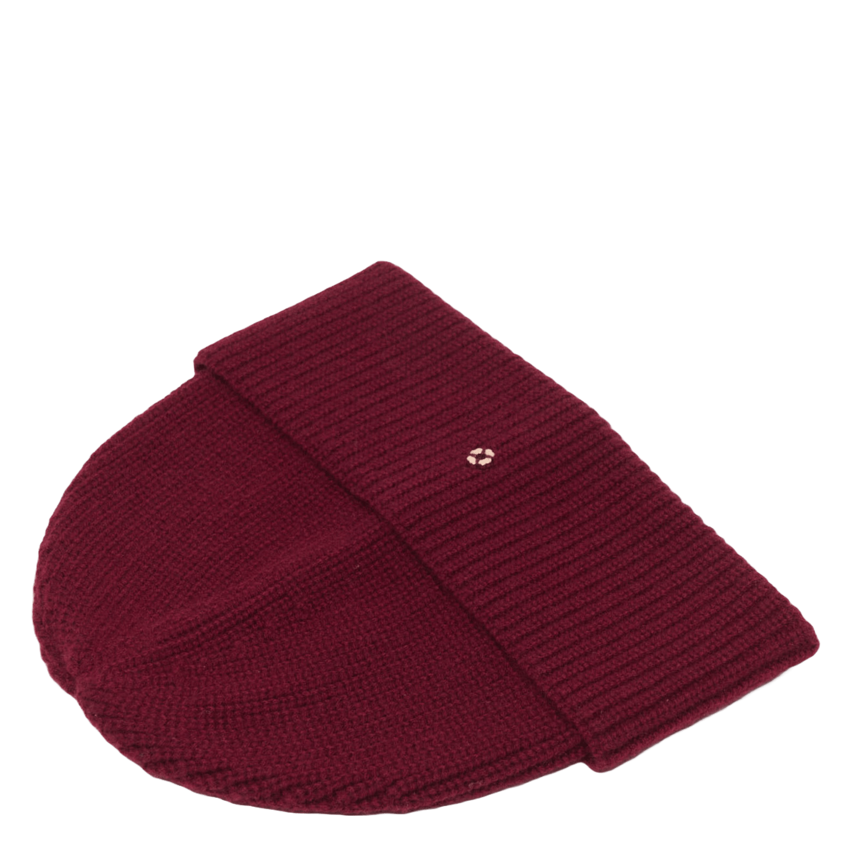 Bonnet en laine et cachemire MAJE Rouge