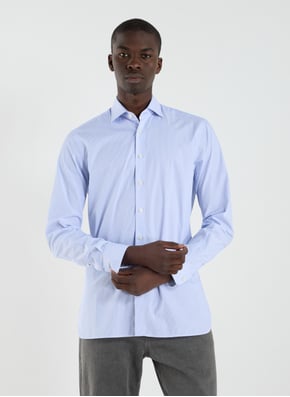 Chemise à rayures en coton HACKETT Chemise à rayures en coton HACKETT