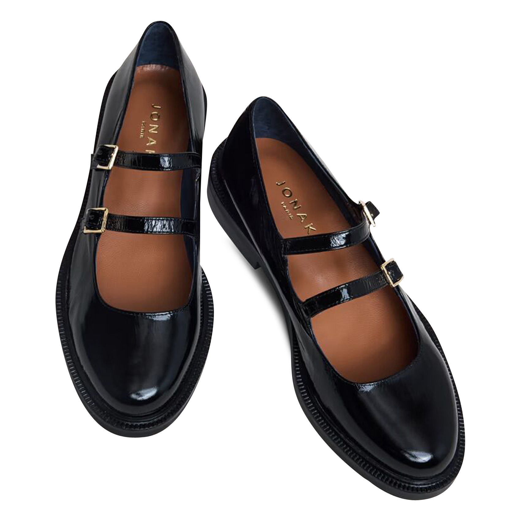 Ballerines en cuir dreamy JONAK Noir