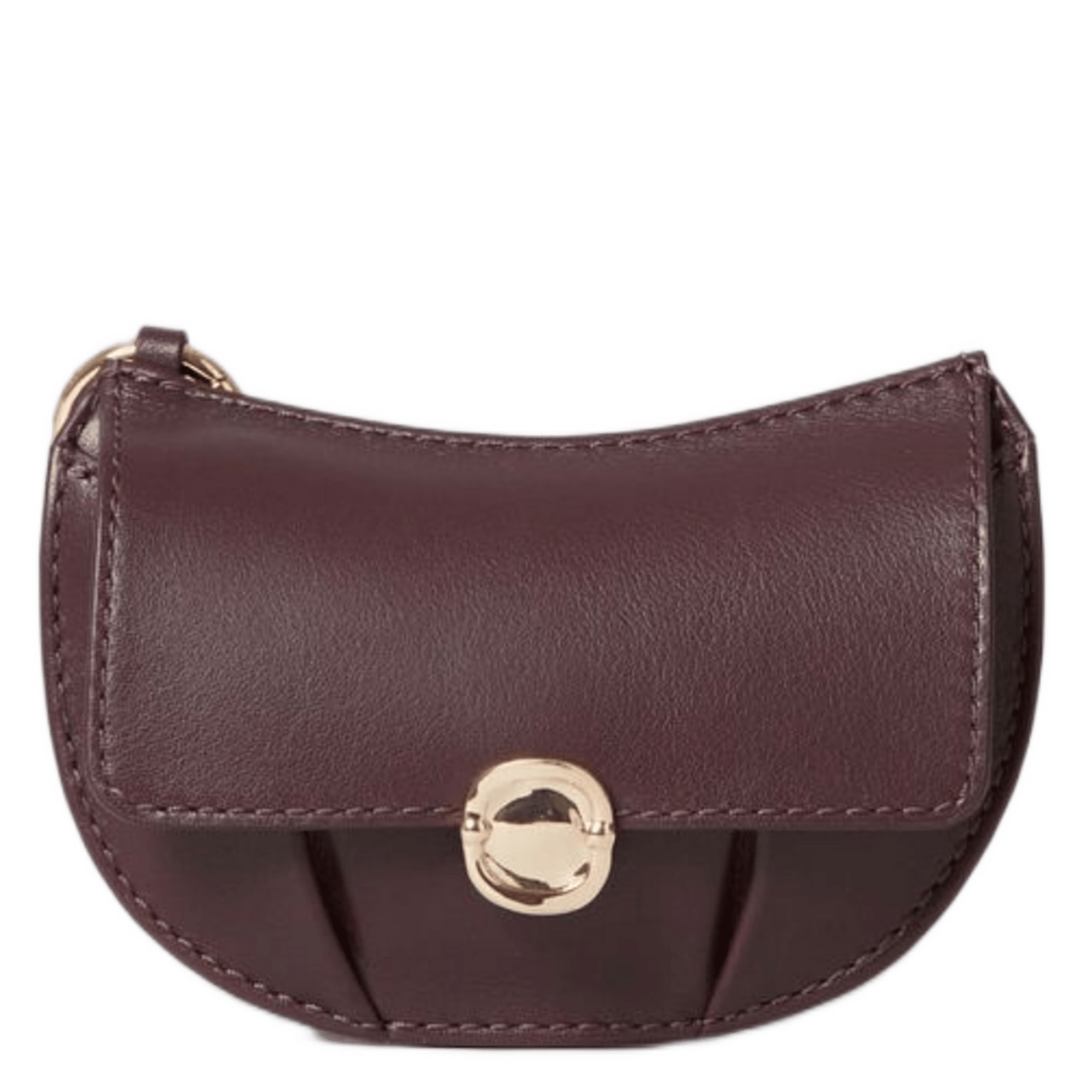 Porte-monnaie en cuir aloyse CLAUDIE PIERLOT Rouge