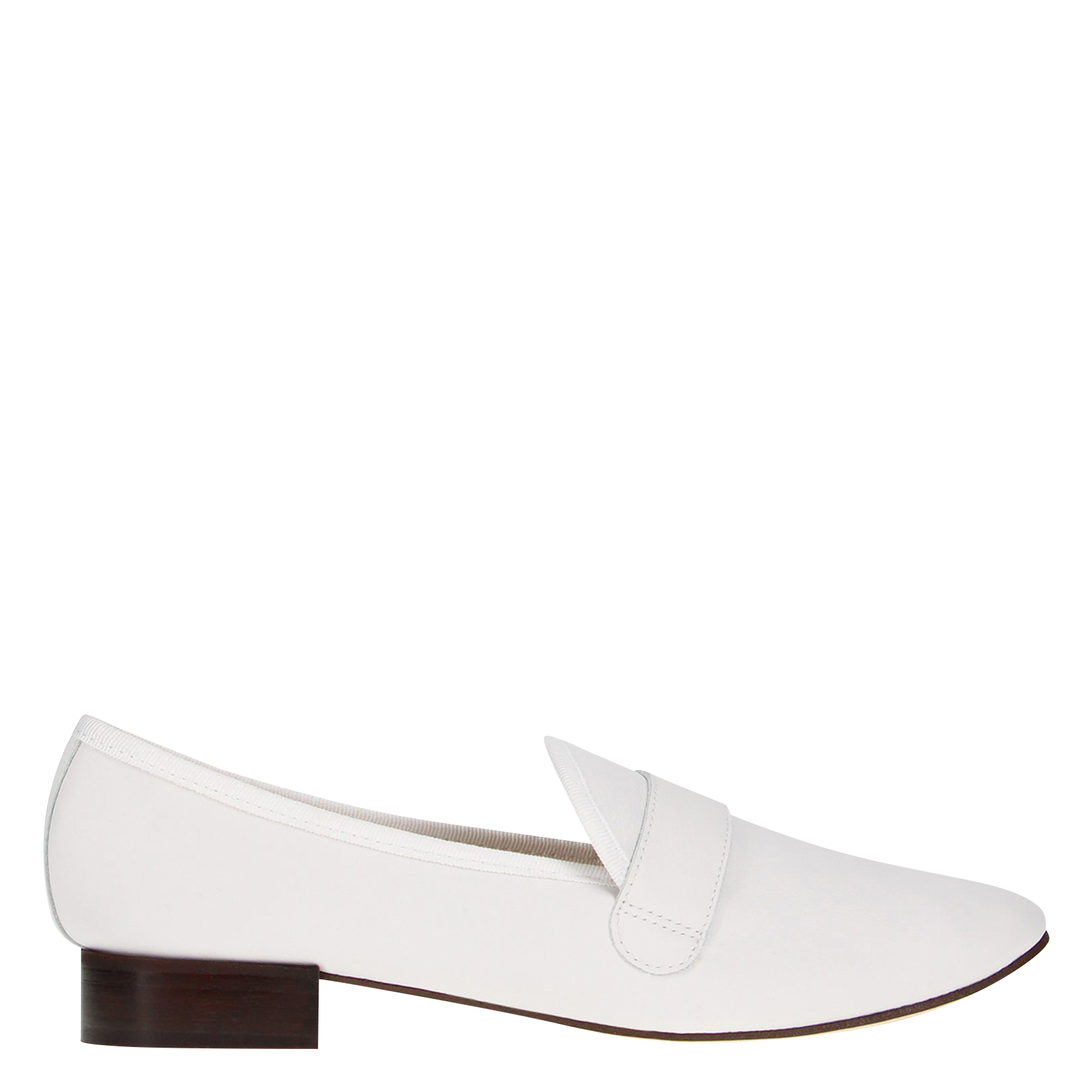 Mocassins en cuir michael REPETTO Blanc