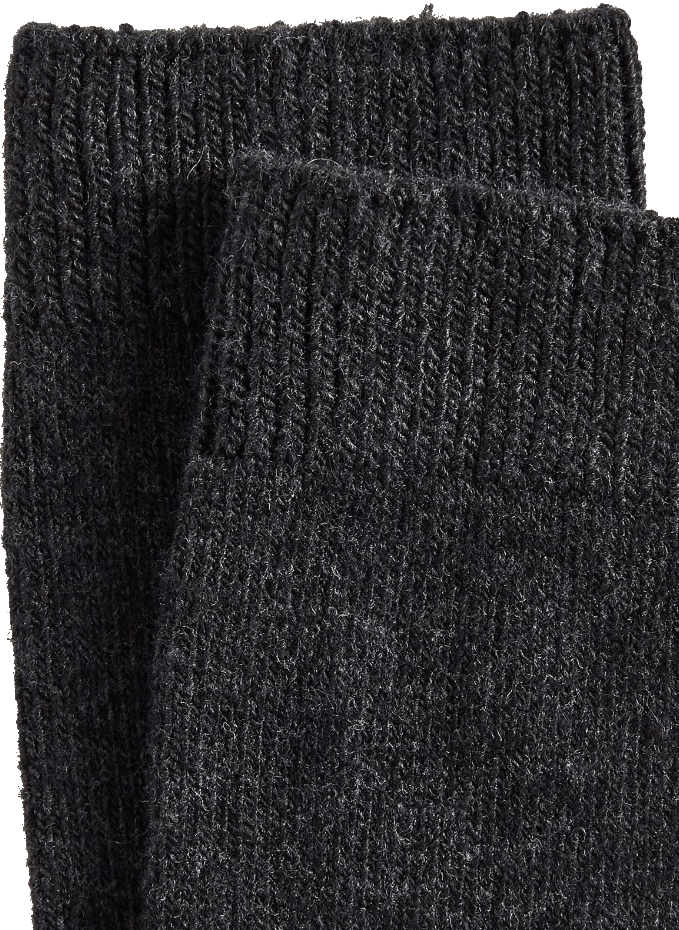 Ribbed mid-calf socks LE BOURGET Black