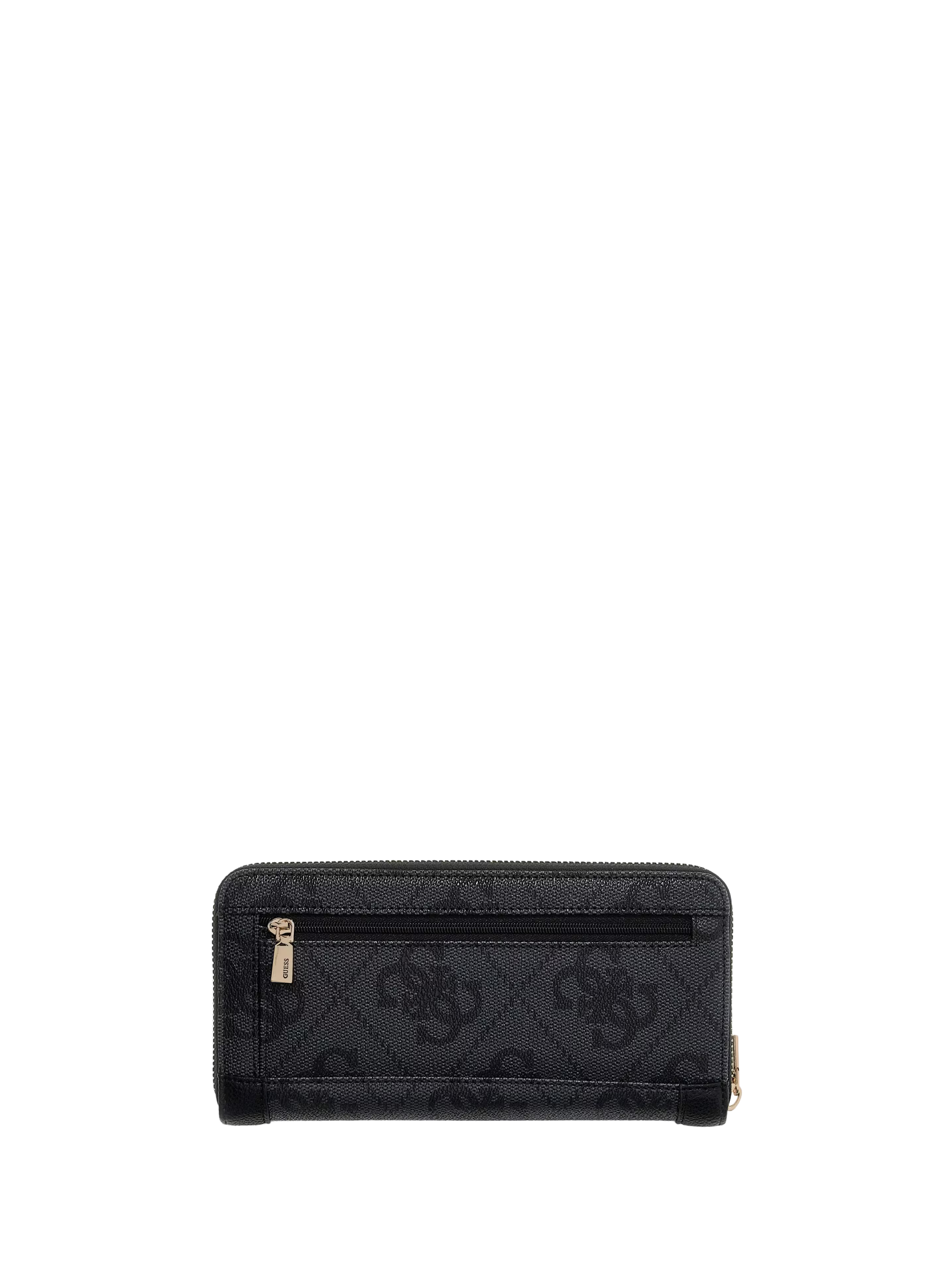 Portefeuille monogrammé effet cuir GUESS Gris