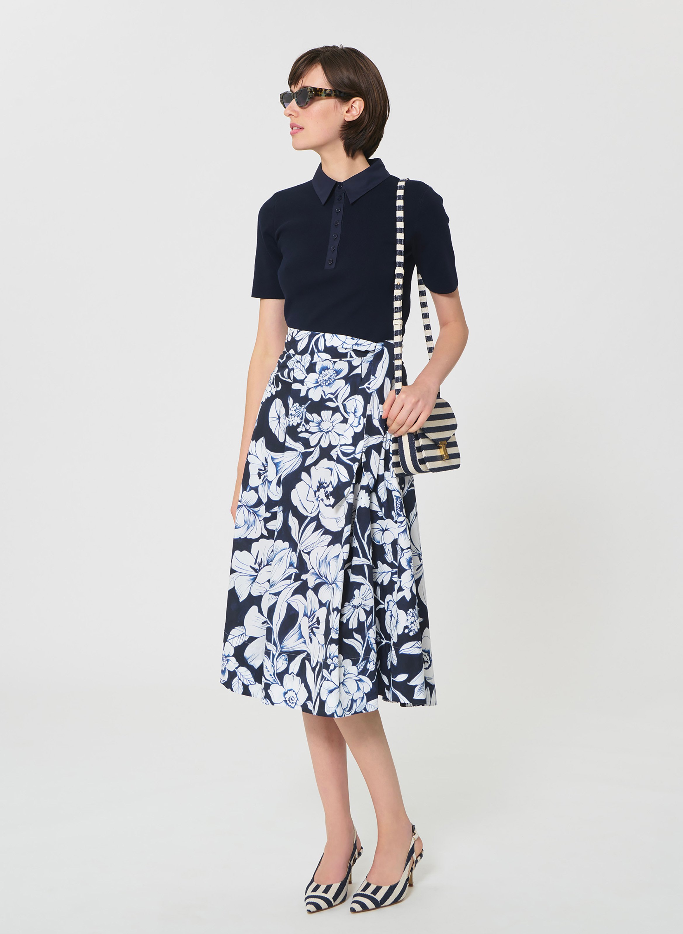 T-shirt tim TARA JARMON Bleu