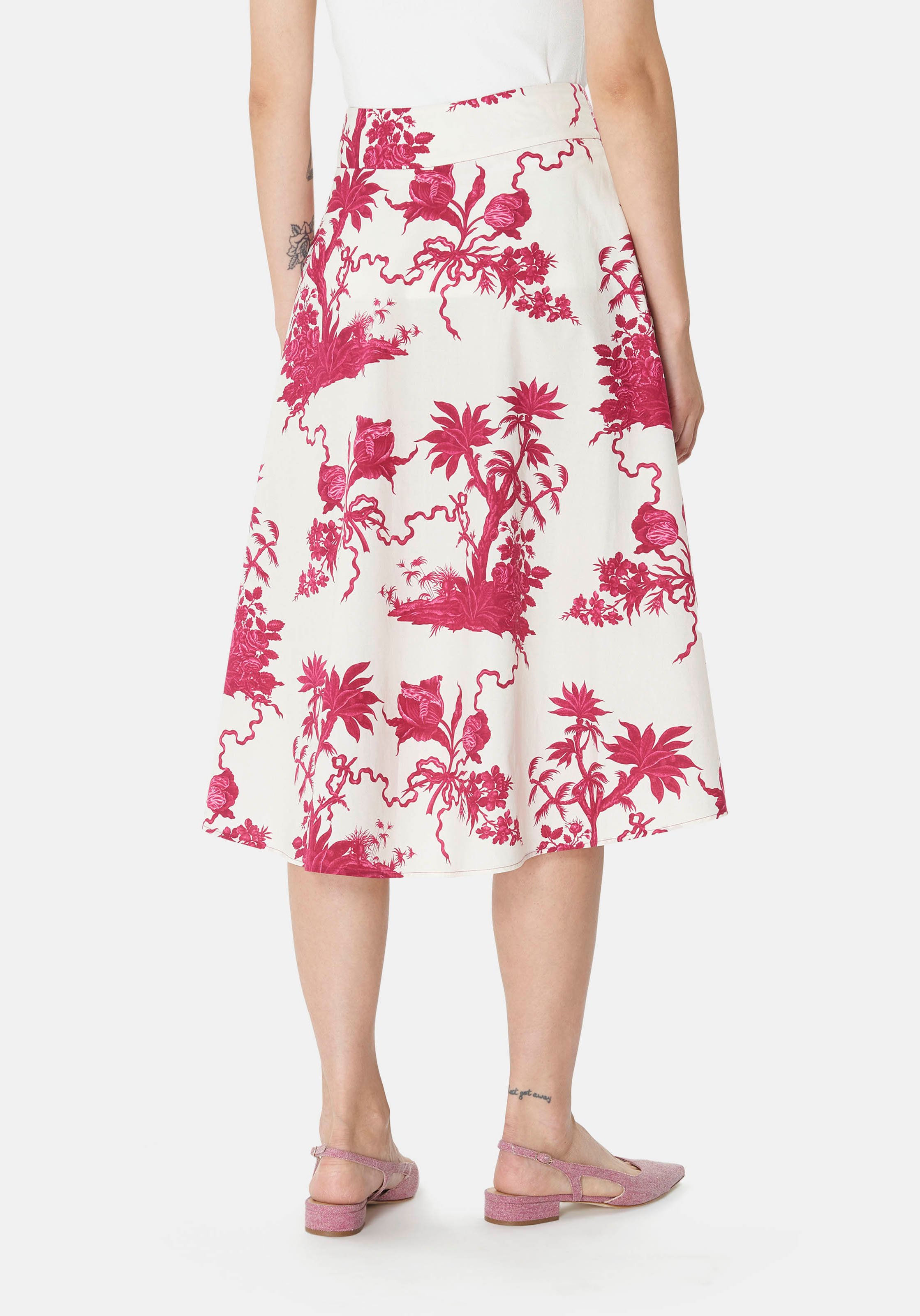 Jupe jeannette TARA JARMON Blanc