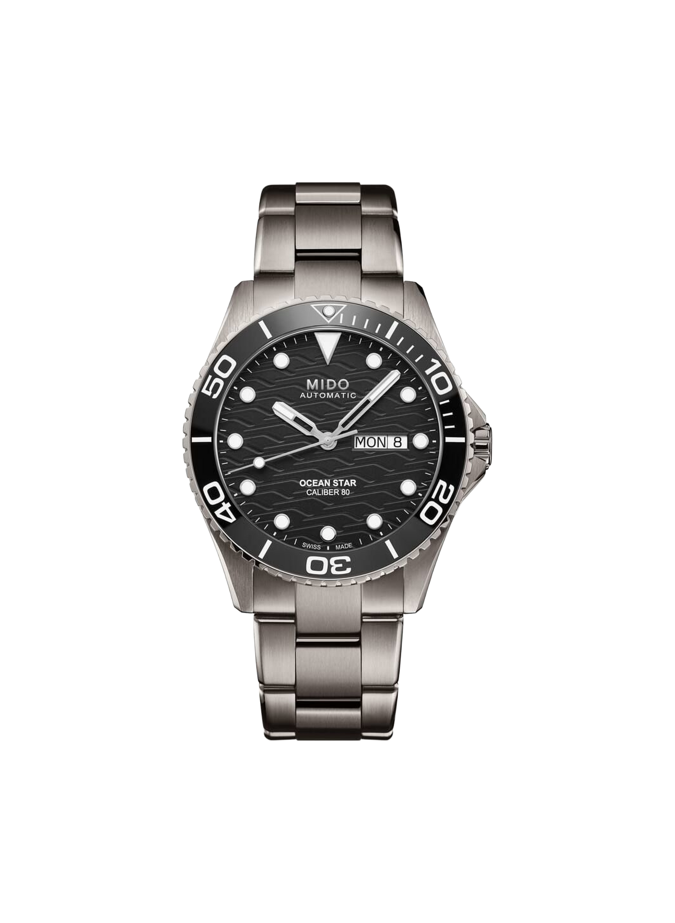 Montre analogique Ocean Star 200C Titanium MIDO Noir