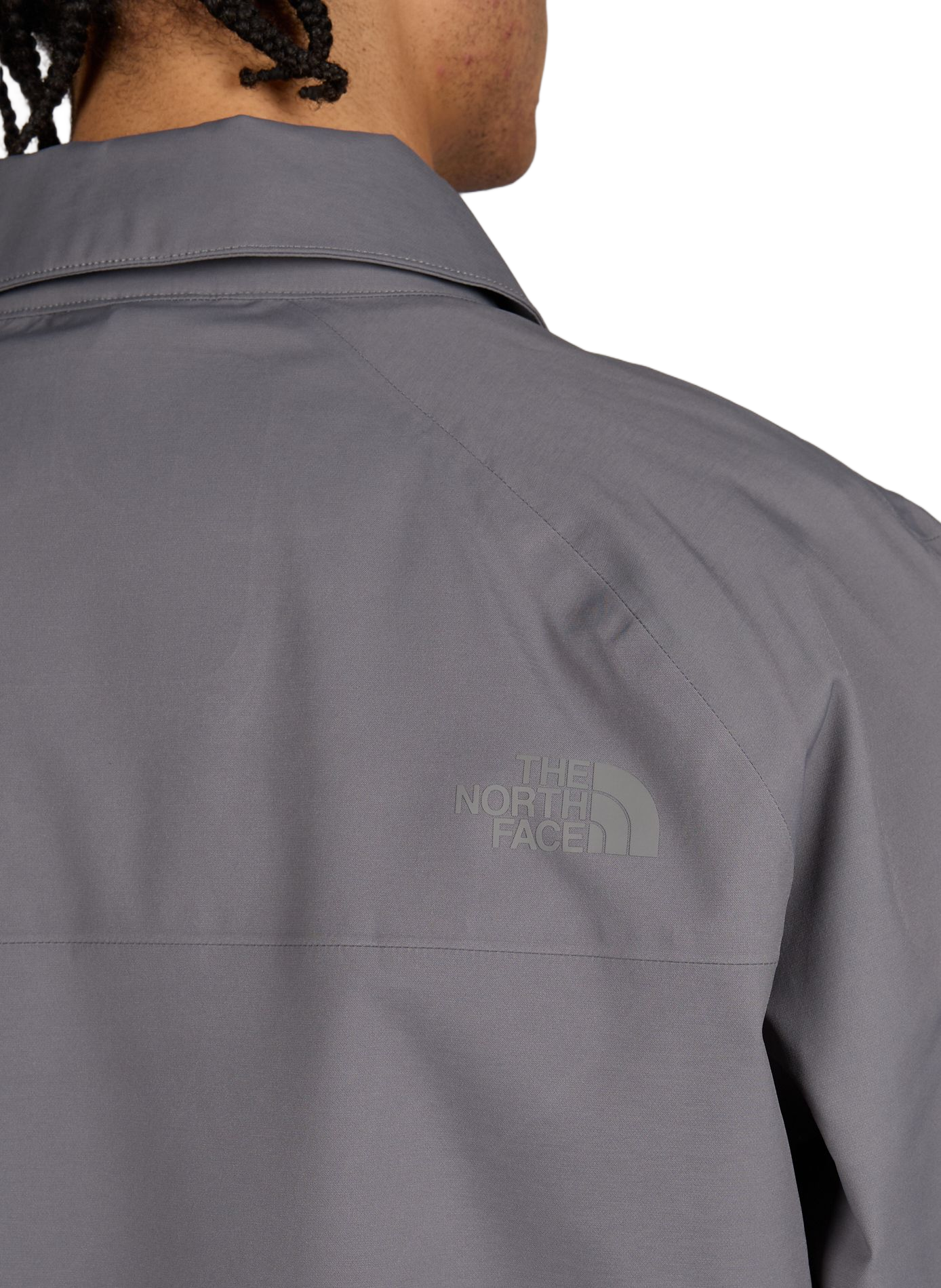 Jacket with classic collar and removable inner vest THE NORTH FACE Grey