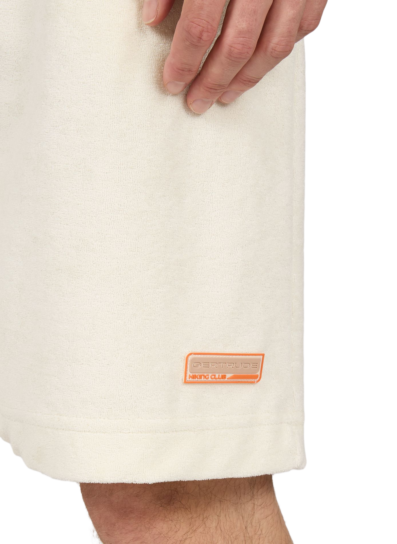 Short in blended cotton sponge GERTRUDE ET GASTON Beige