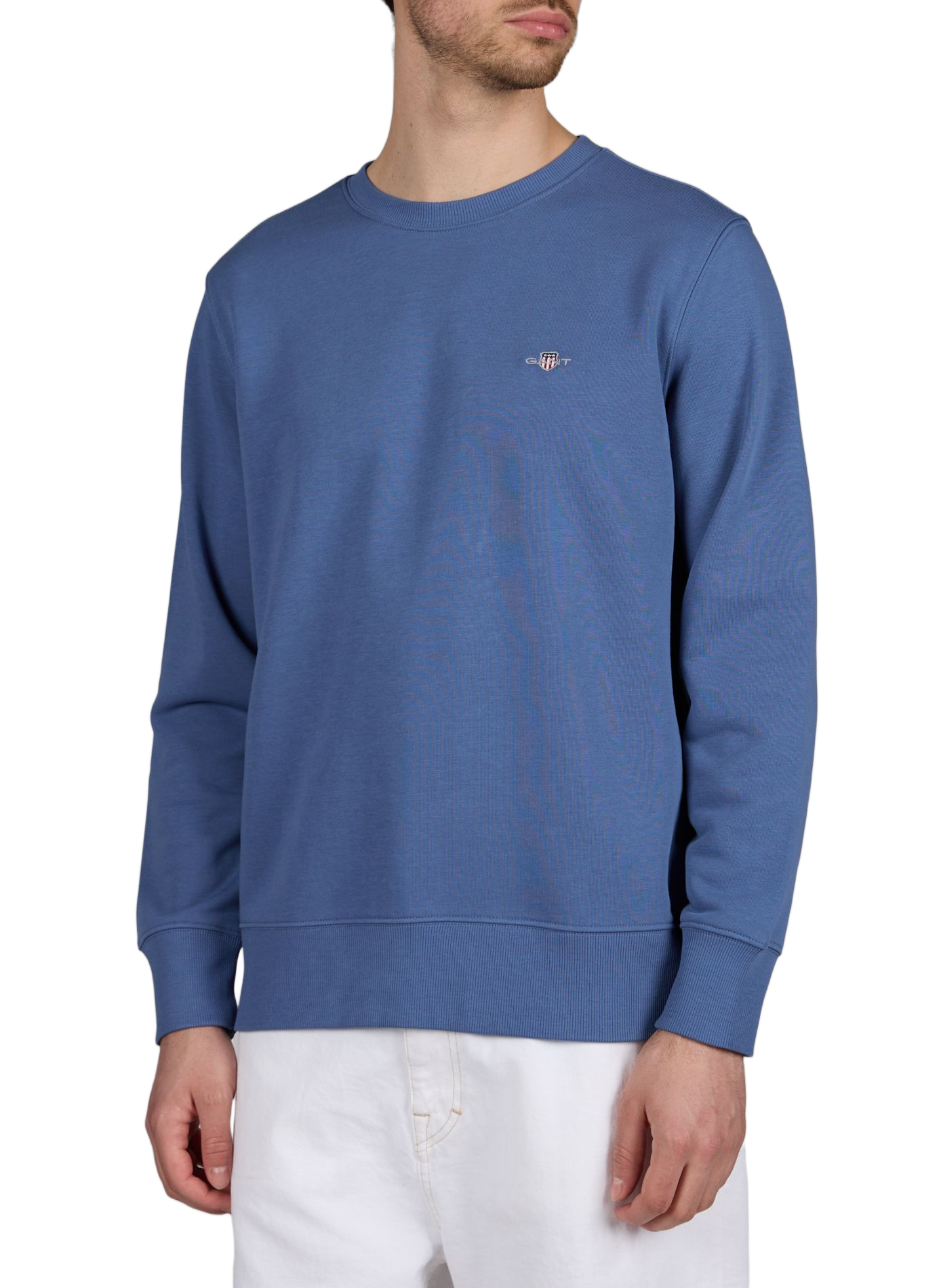 Cotton sweatshirt GANT Blue