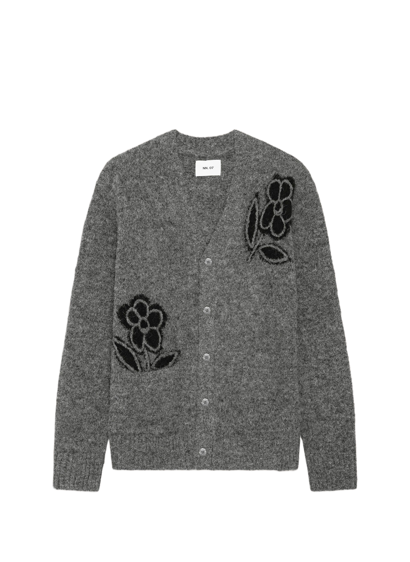 Straight wool blend vest by Kyle Ca NN.07 Grey