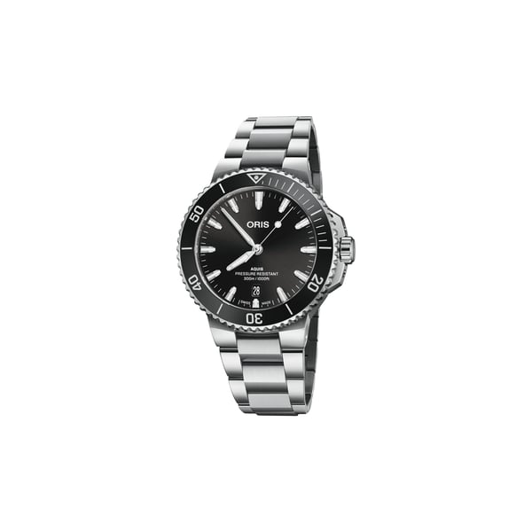 Montre automatique Oris Aquis Date en acier inoxydable Montre automatique Oris Aquis Date en acier inoxydable