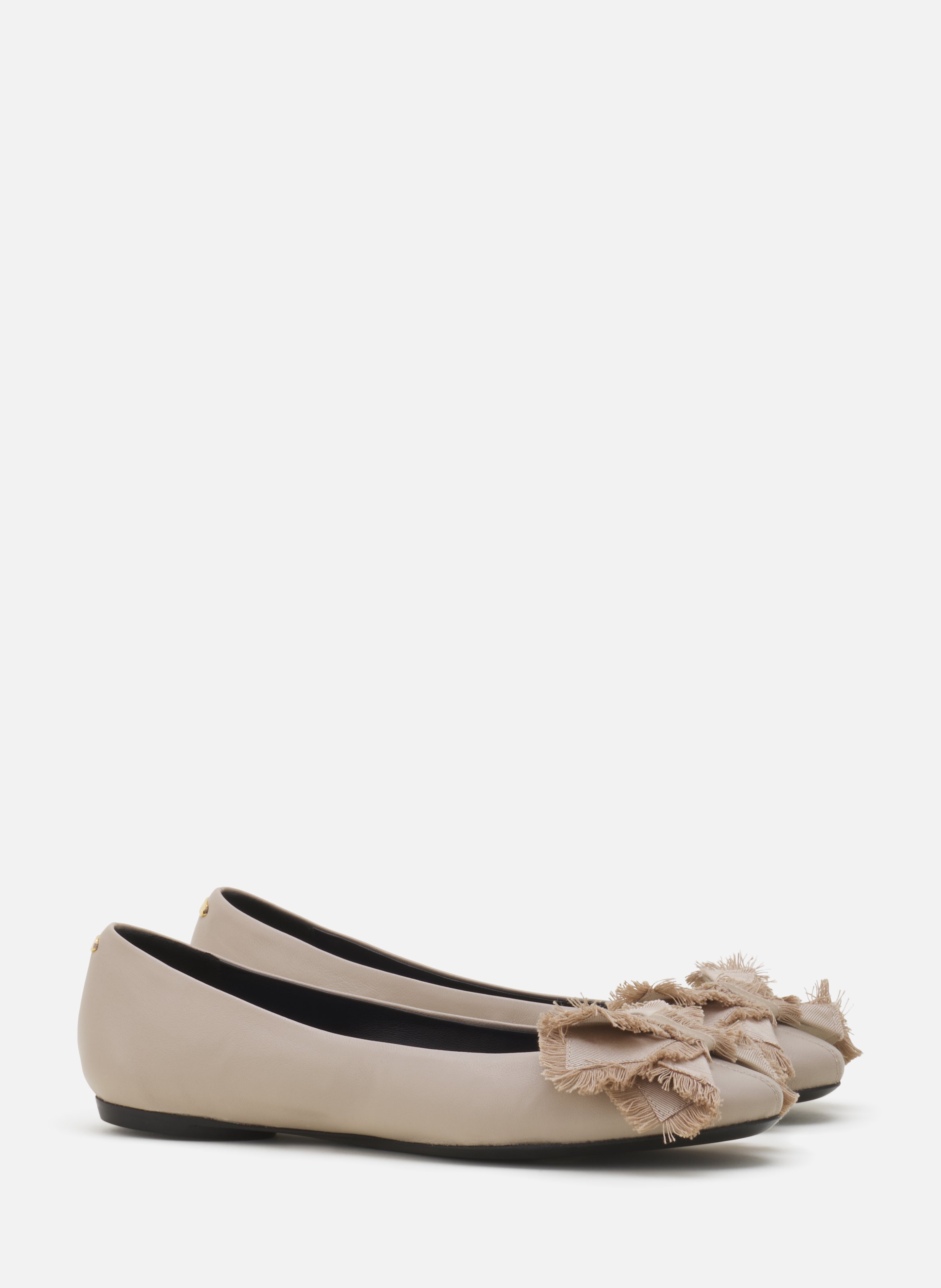 La ballerine noeud LANVIN Beige