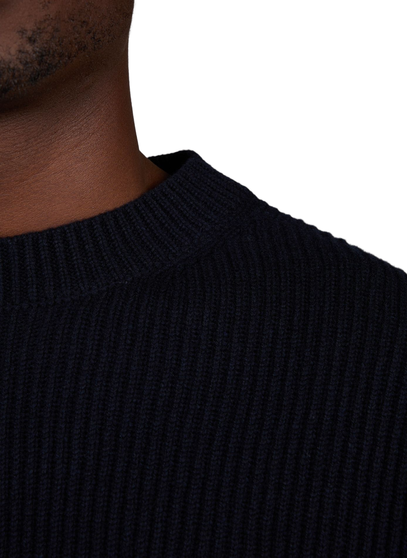 Straight wool jumper BELLEROSE Blue