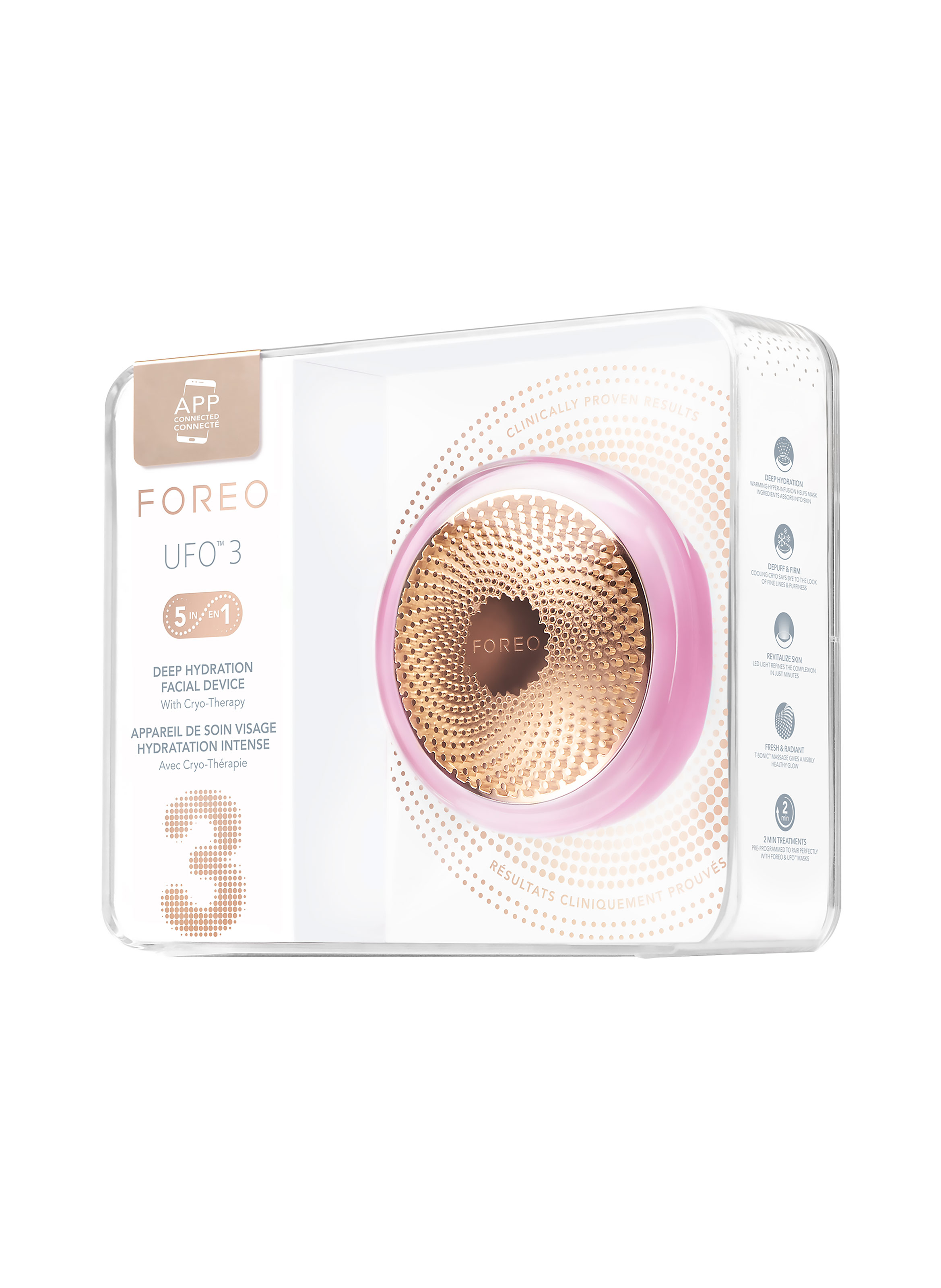 UFO(TM) 3 Pearl Pink - Appareil de soin